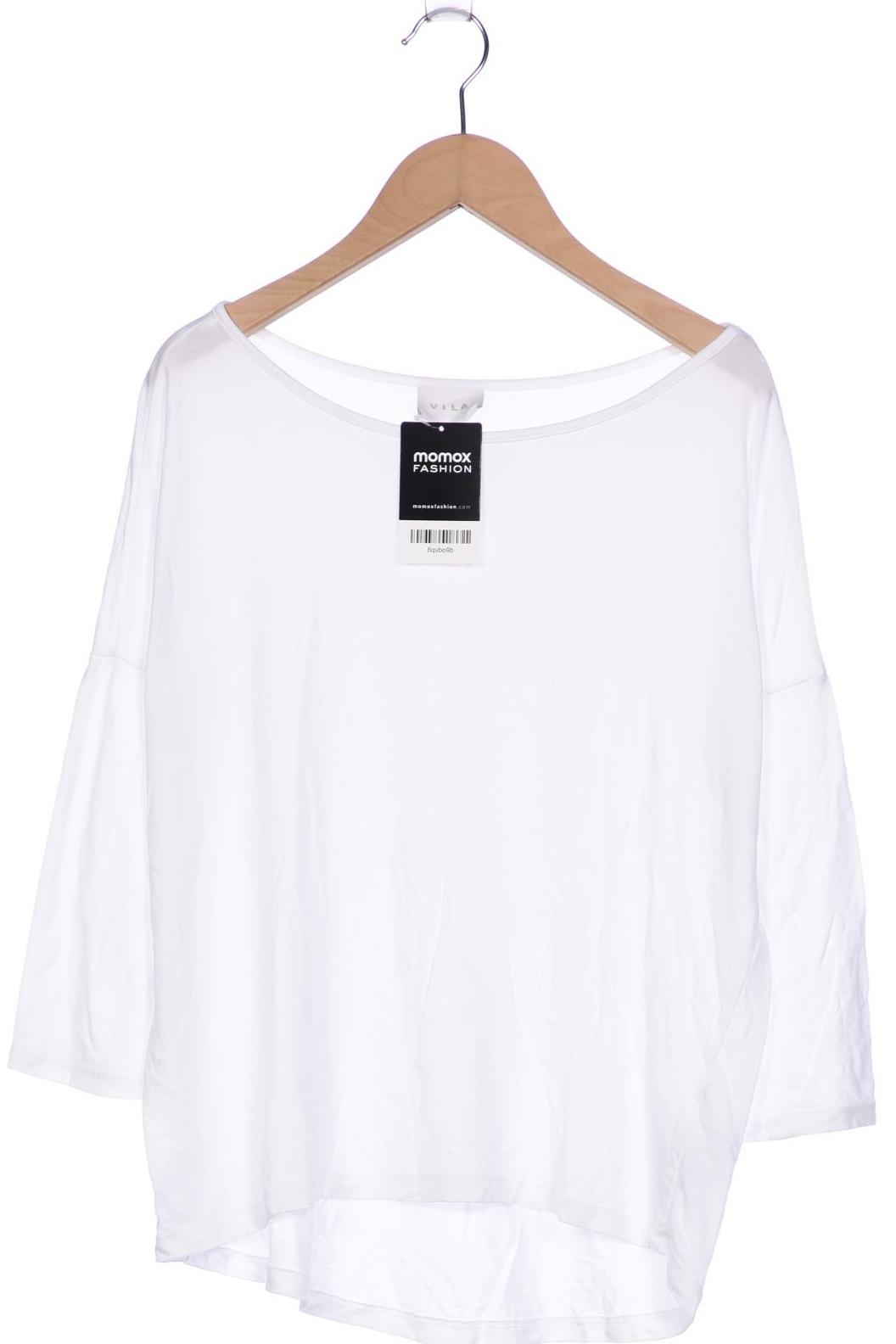 

Vila Damen Langarmshirt, weiß, Gr. 36