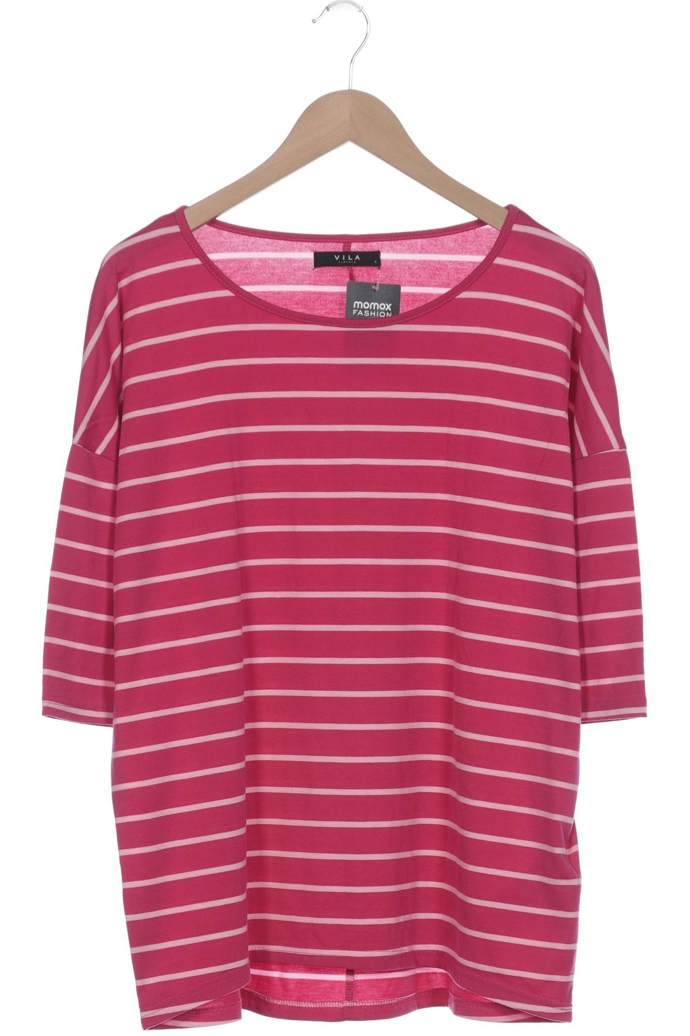 

Vila Damen Langarmshirt, pink, Gr. 36