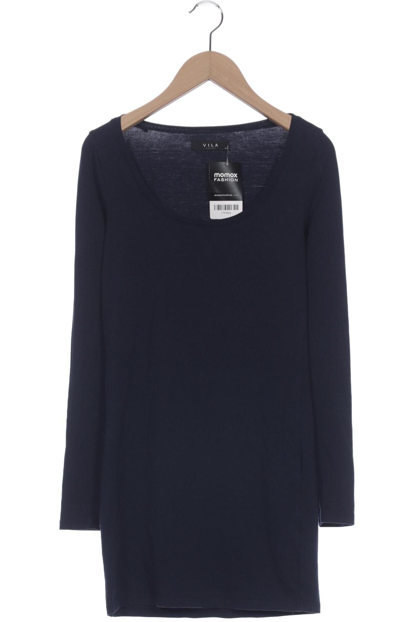 

Vila Damen Langarmshirt, marineblau, Gr. 36