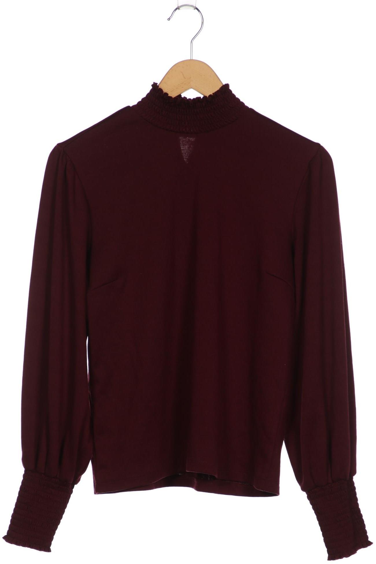 

Vila Damen Langarmshirt, bordeaux, Gr. 38