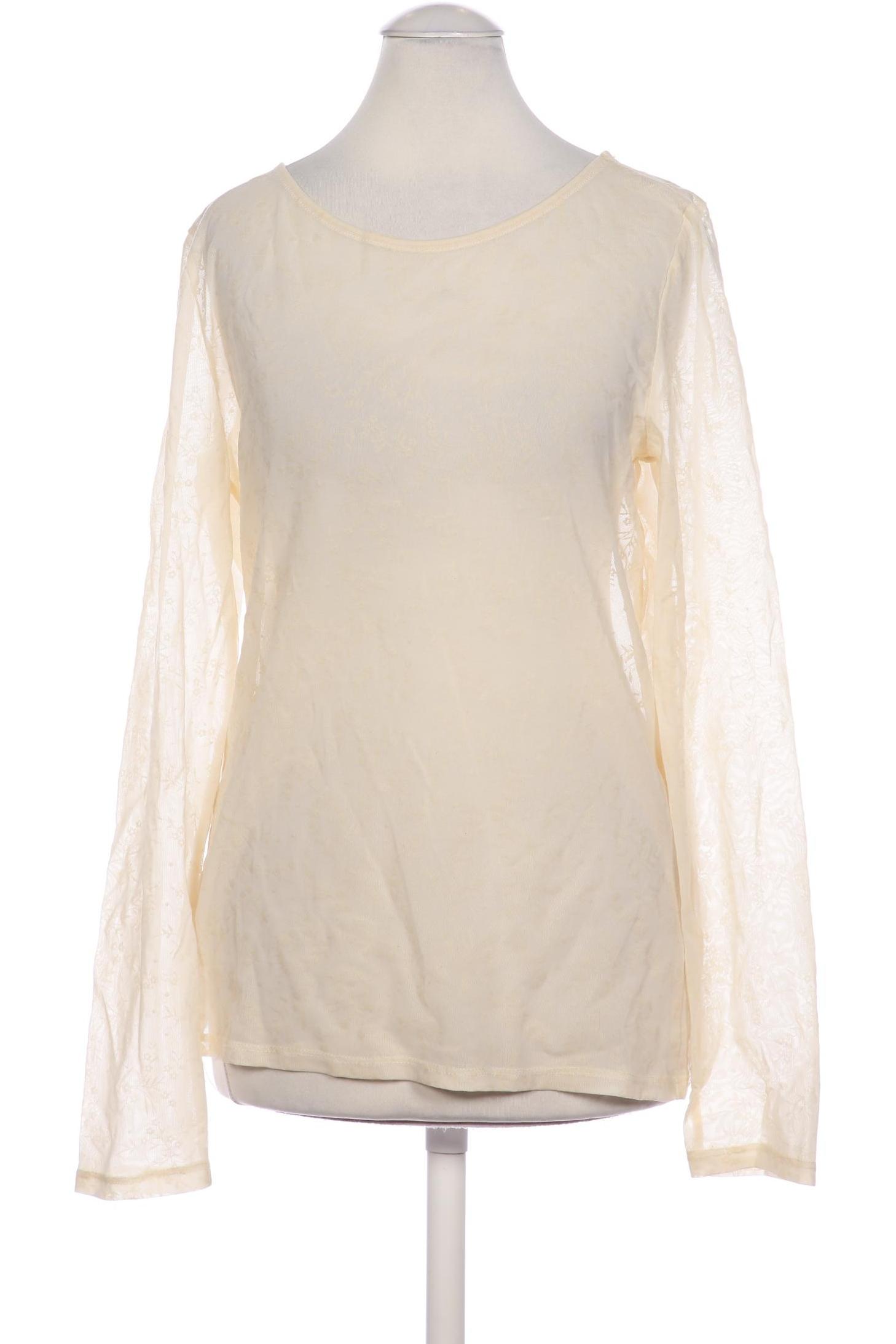 

Vila Damen Langarmshirt, cremeweiß, Gr. 38