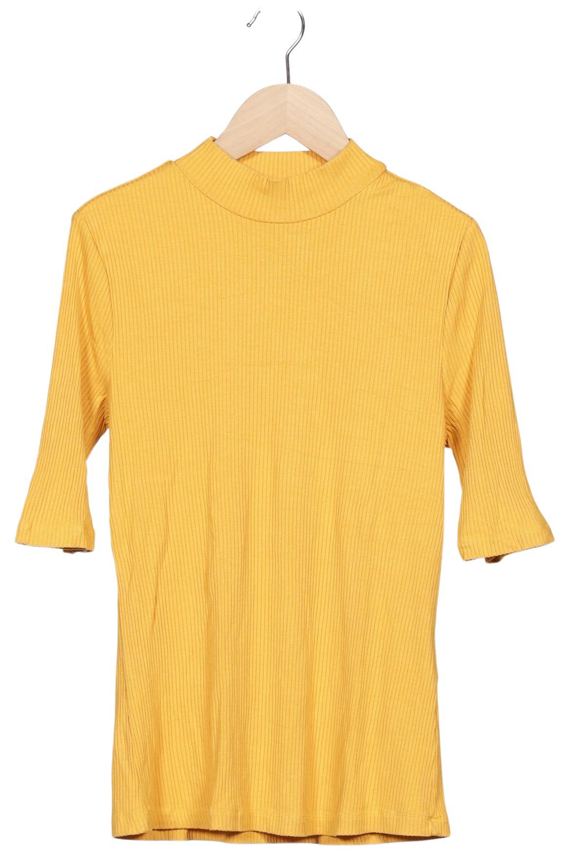 

Vila Damen Langarmshirt, gelb, Gr. 36