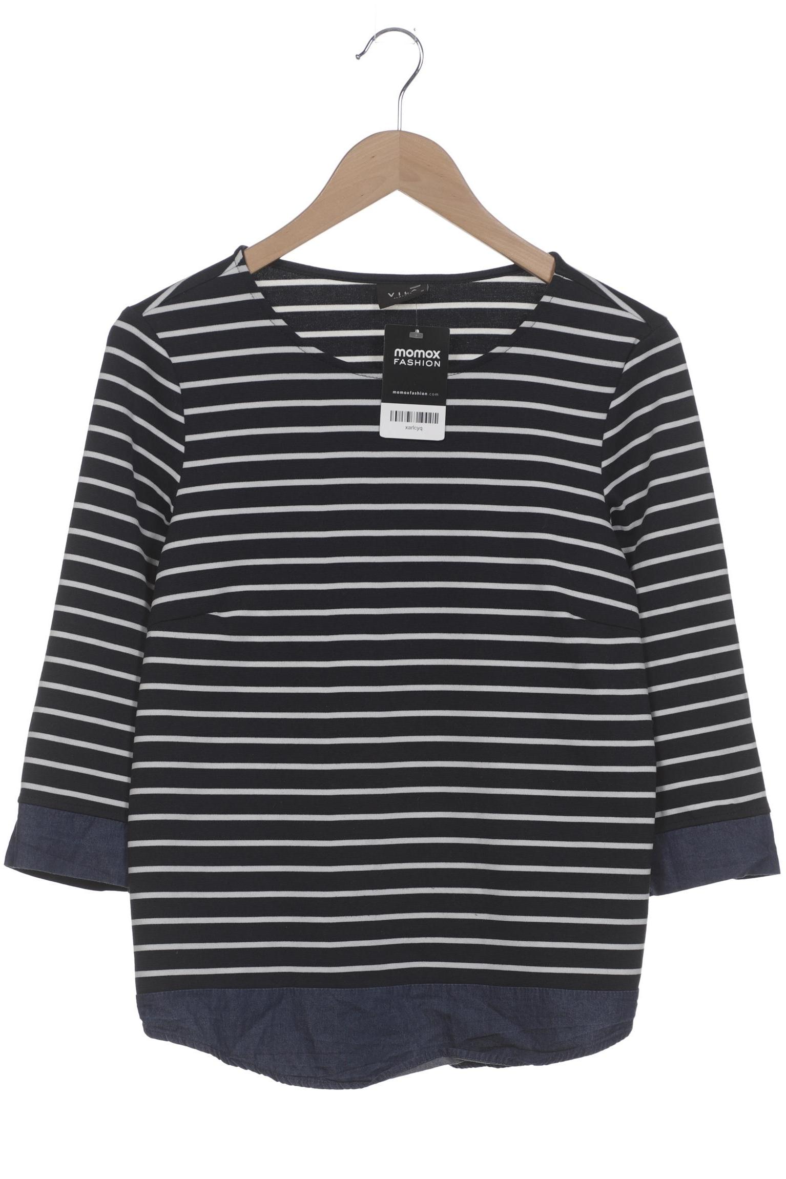 

Vila Damen Langarmshirt, marineblau, Gr. 38