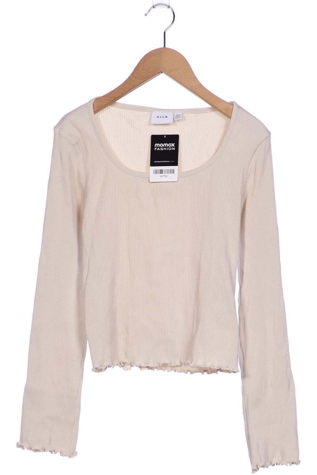 

Vila Damen Langarmshirt, beige, Gr. 38