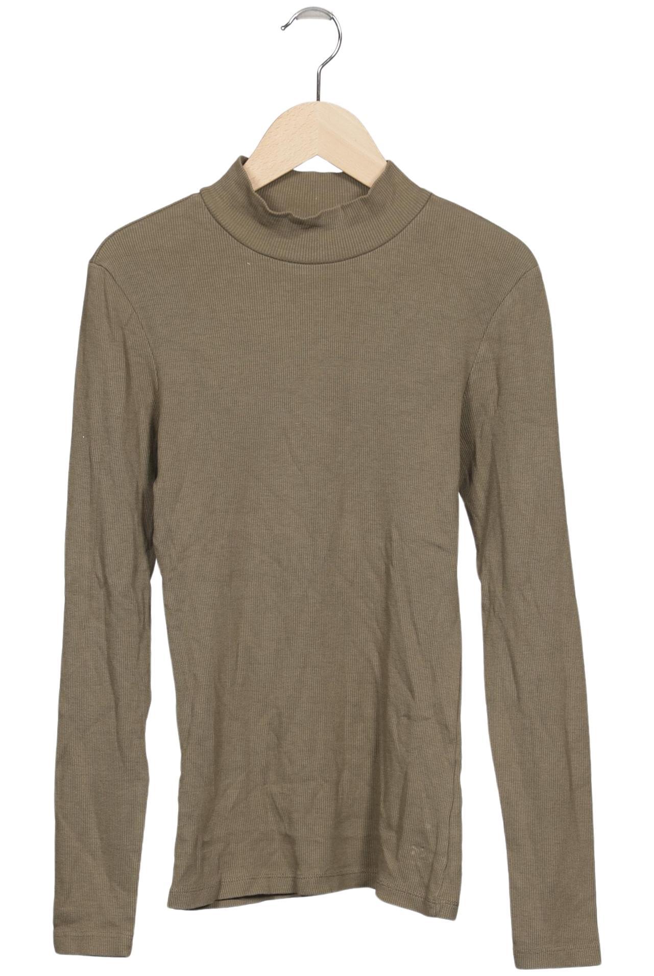 

Vila Damen Langarmshirt, grün, Gr. 36