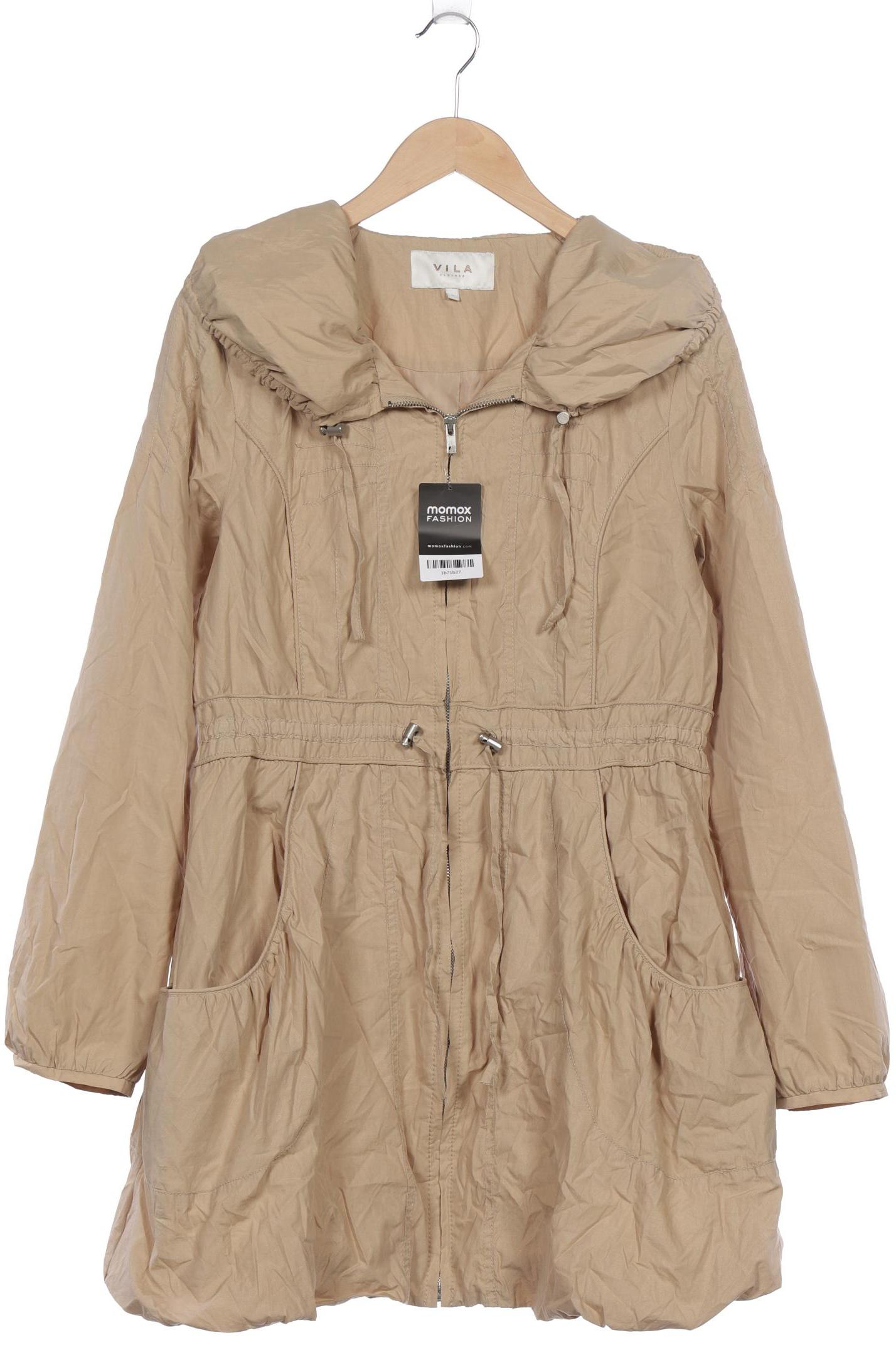 

Vila Damen Mantel, beige, Gr. 42