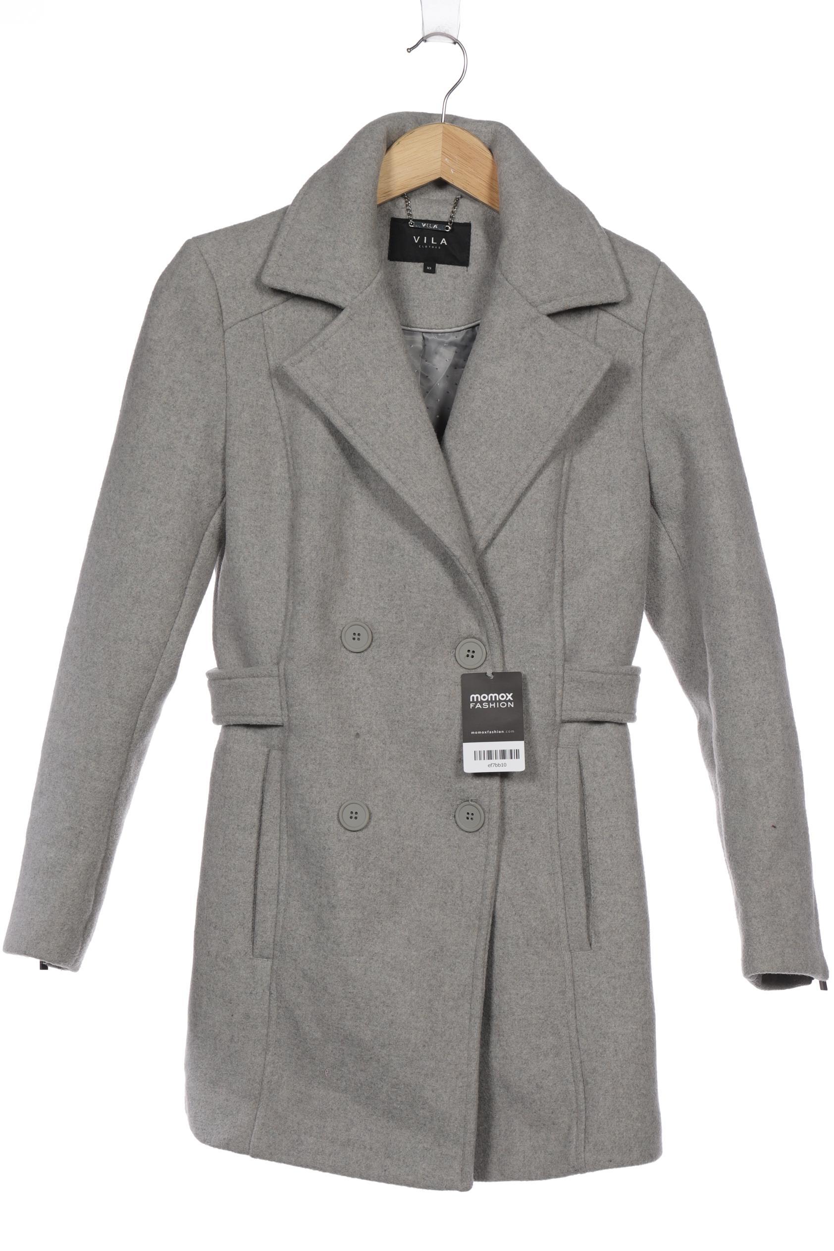 

Vila Damen Mantel, grau, Gr. 34