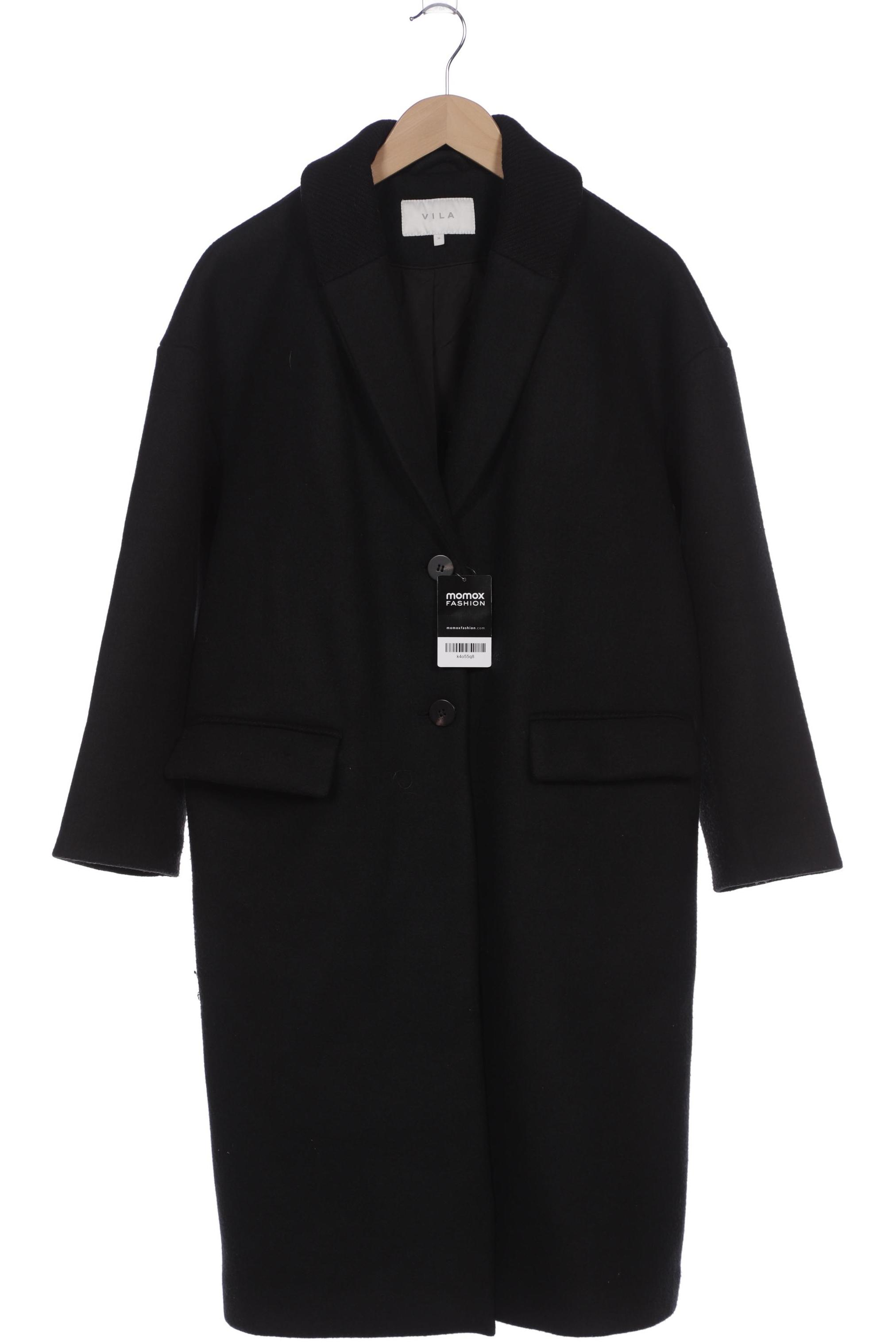 

Vila Damen Mantel, schwarz, Gr. 36