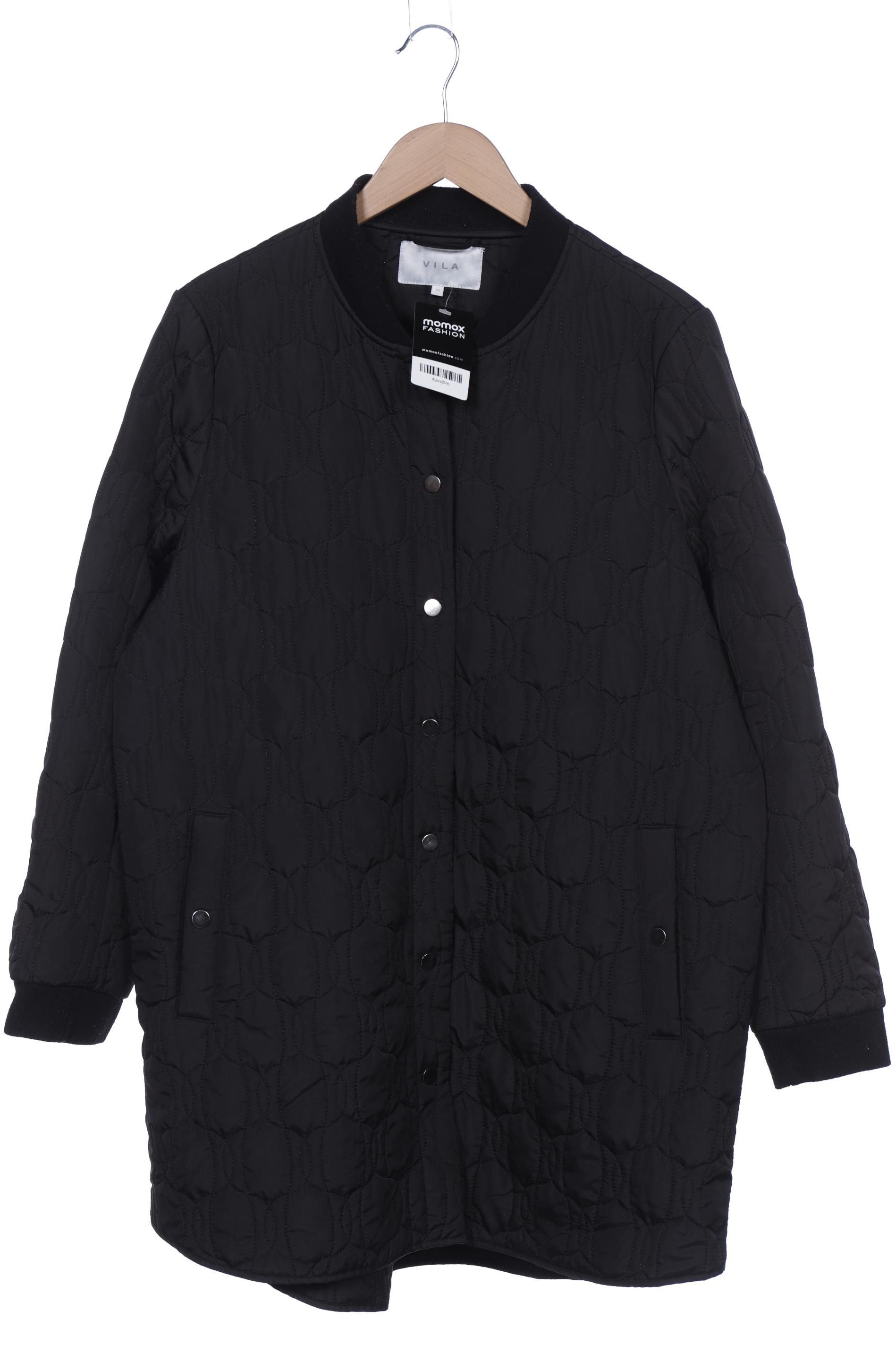 

Vila Damen Mantel, schwarz, Gr. 48