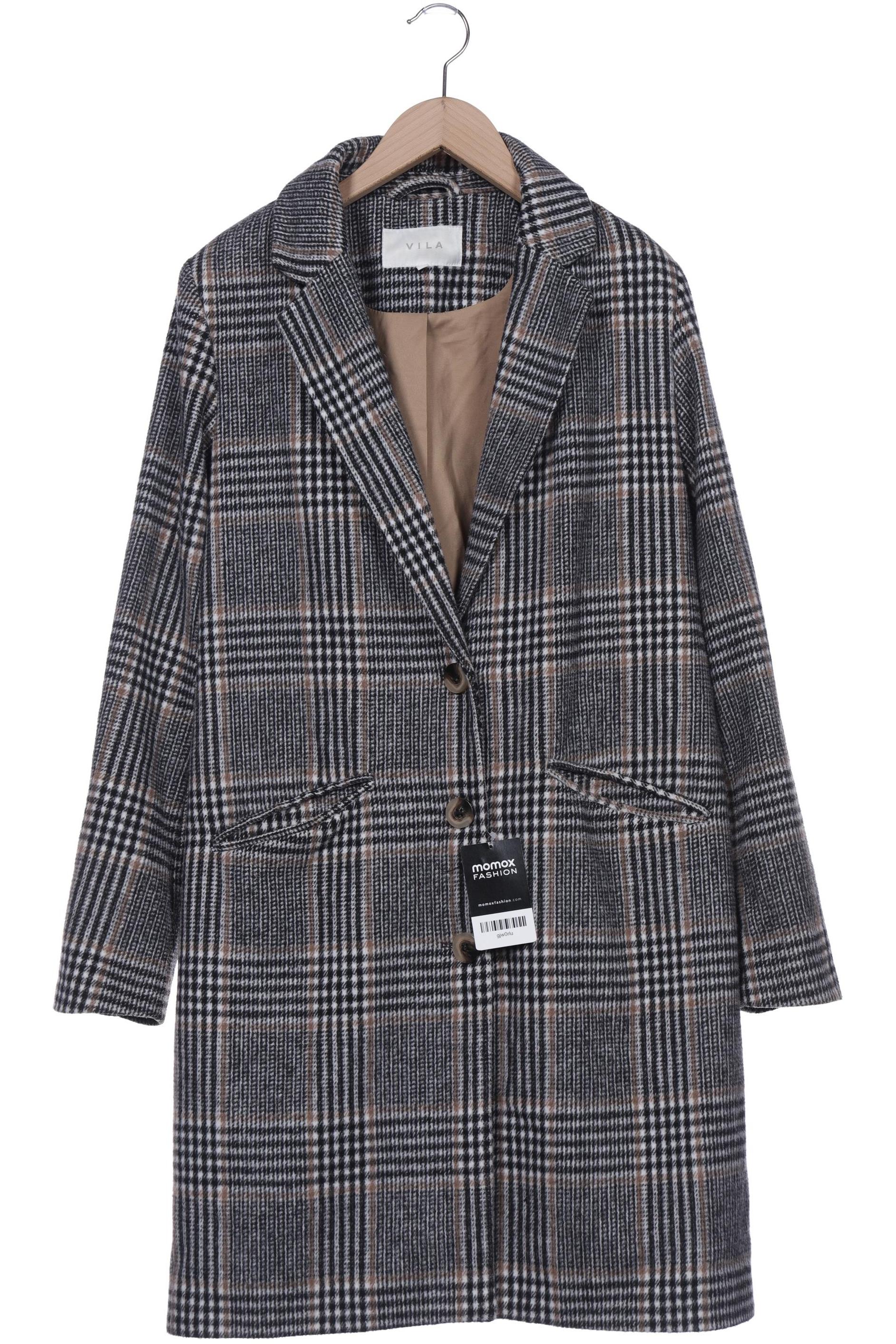 

Vila Damen Mantel, schwarz, Gr. 38