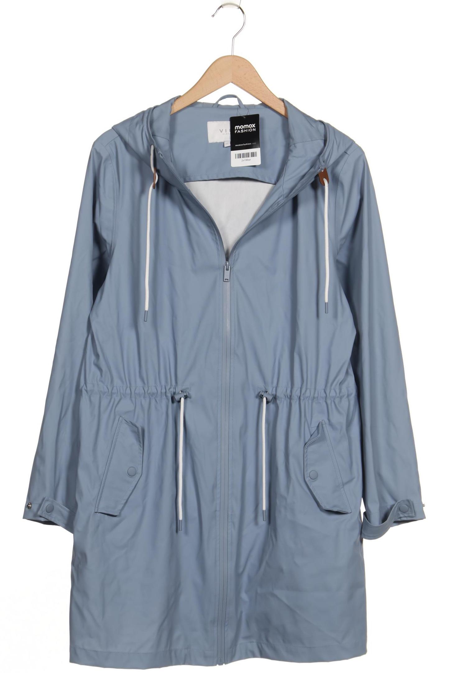 

Vila Damen Mantel, hellblau, Gr. 42