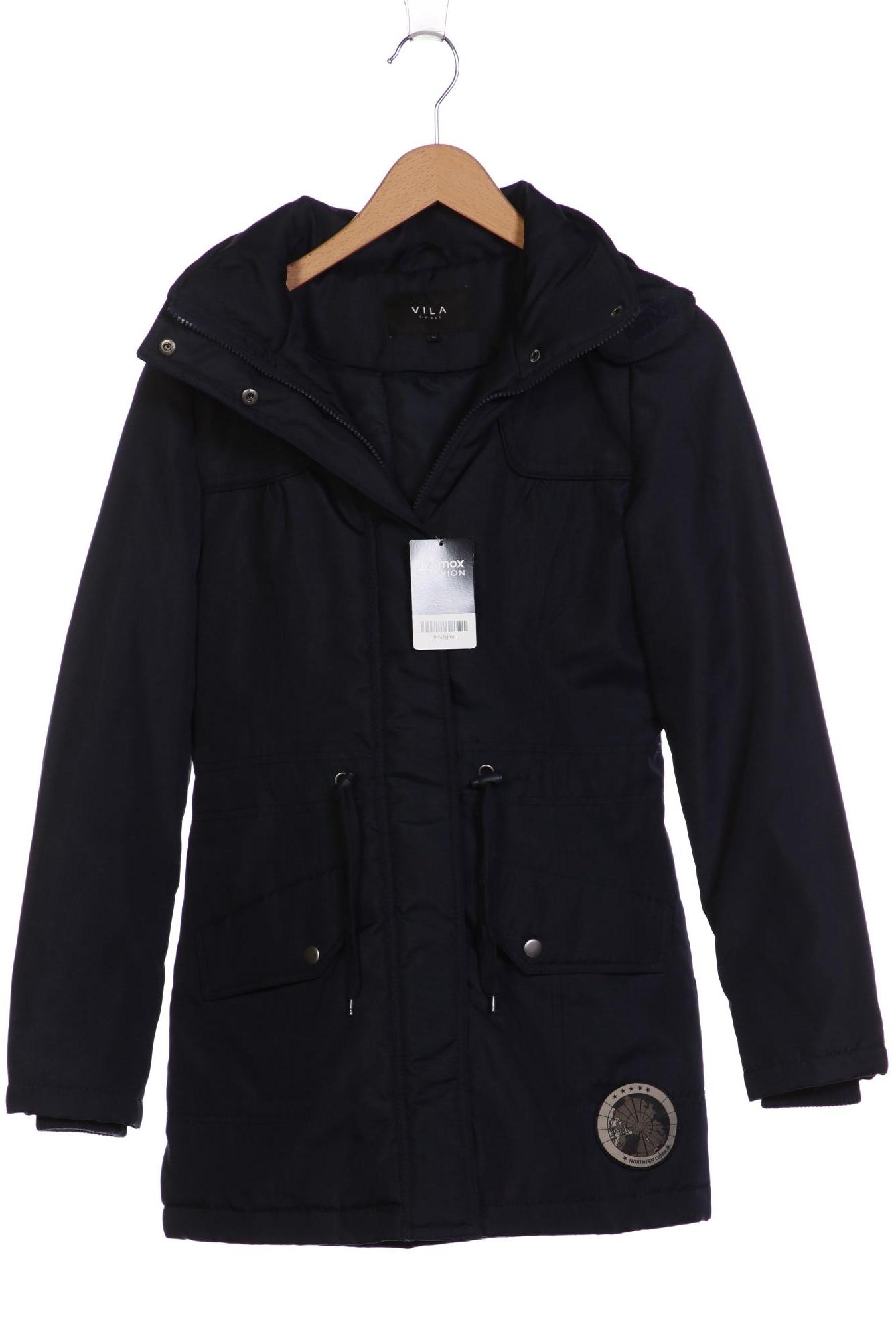 

Vila Damen Mantel, marineblau, Gr. 34
