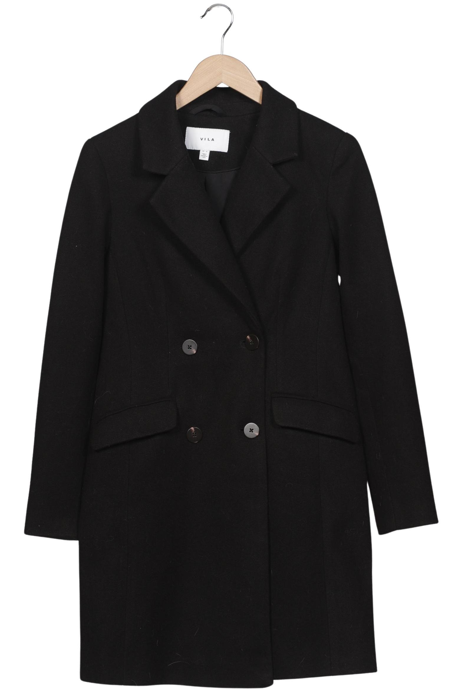 

Vila Damen Mantel, schwarz, Gr. 36