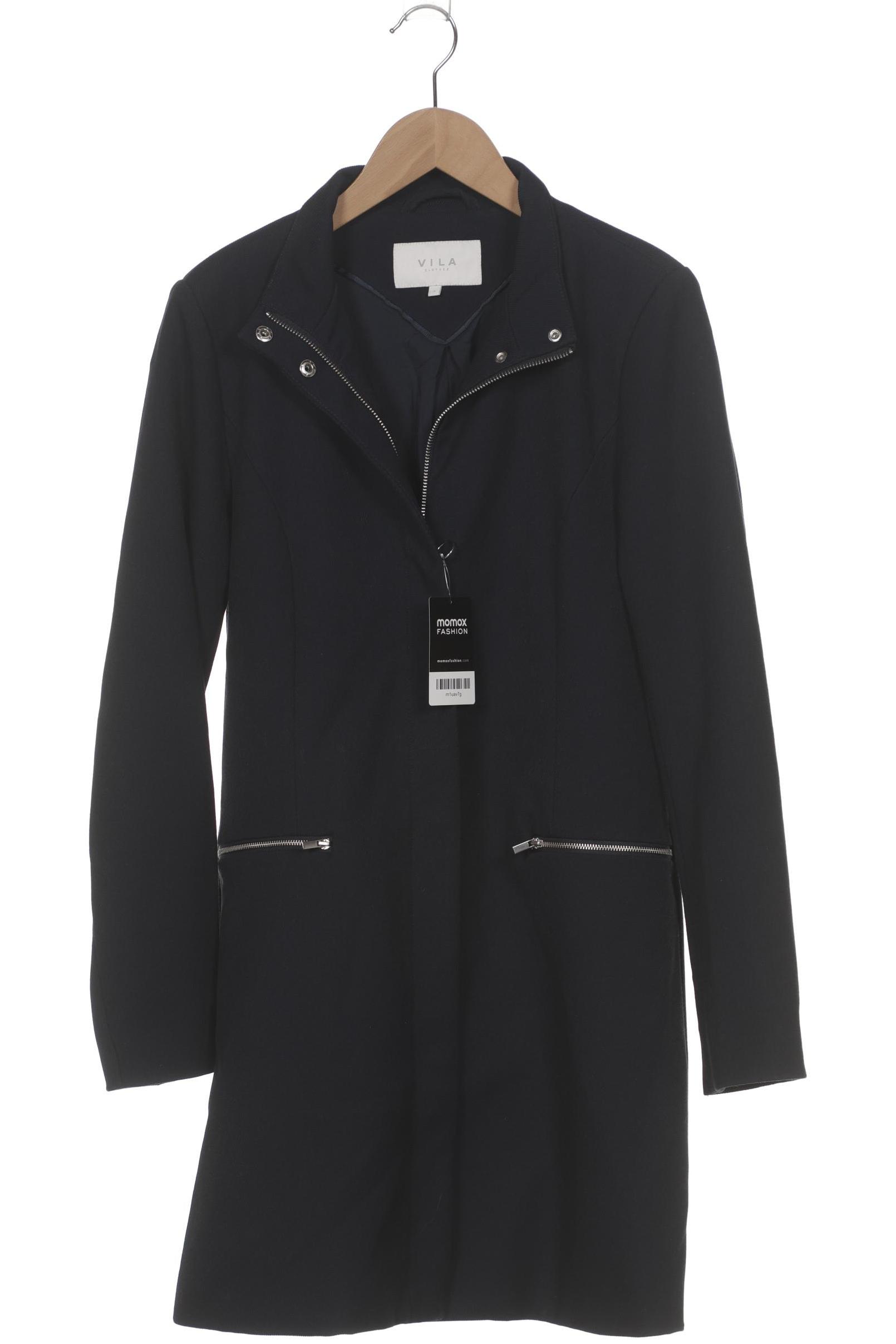 

Vila Damen Mantel, marineblau, Gr. 36