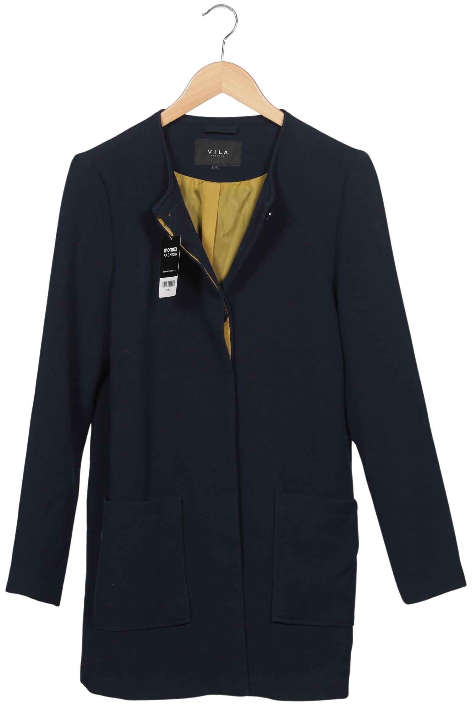

Vila Damen Mantel, marineblau, Gr. 36