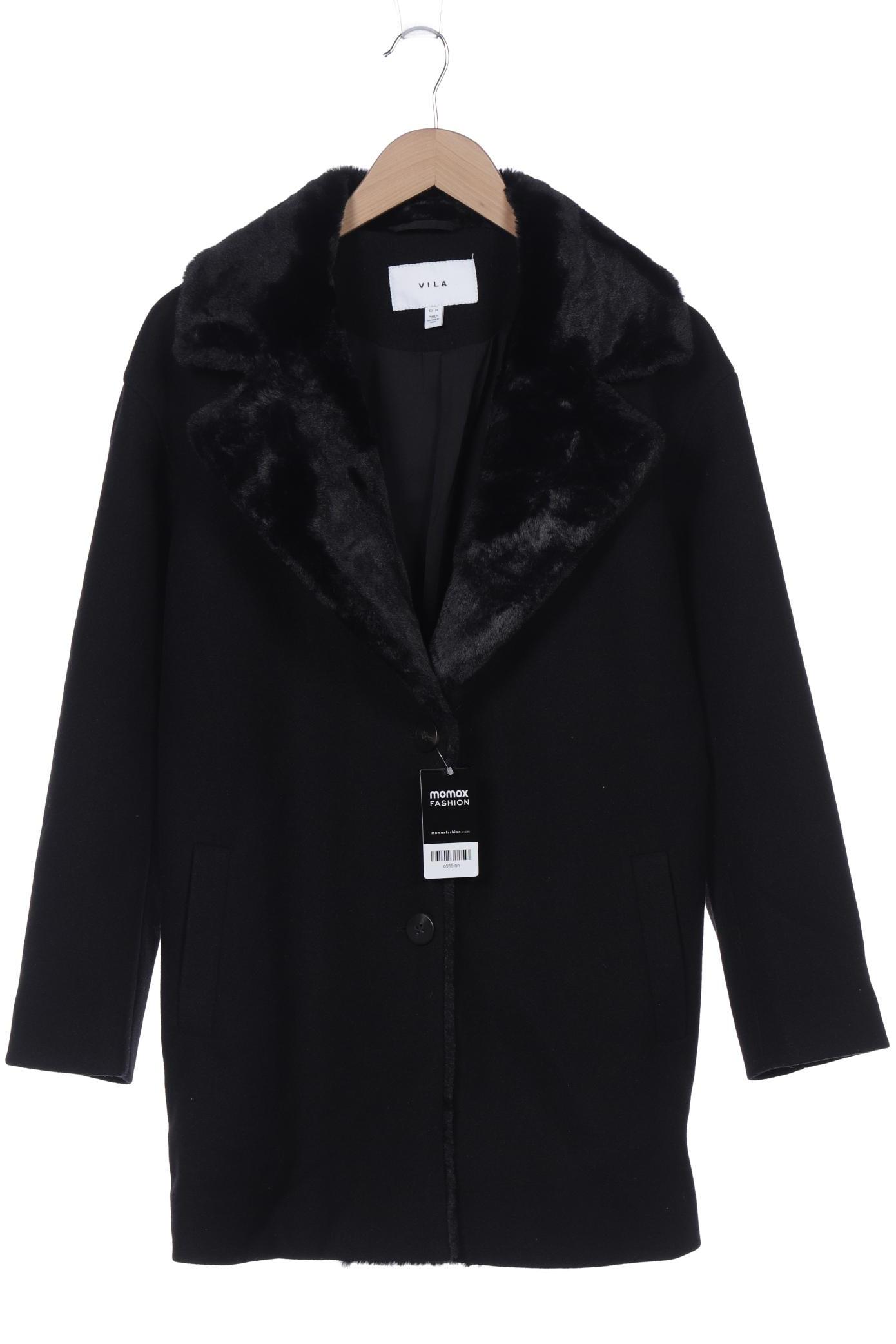 

Vila Damen Mantel, schwarz, Gr. 34