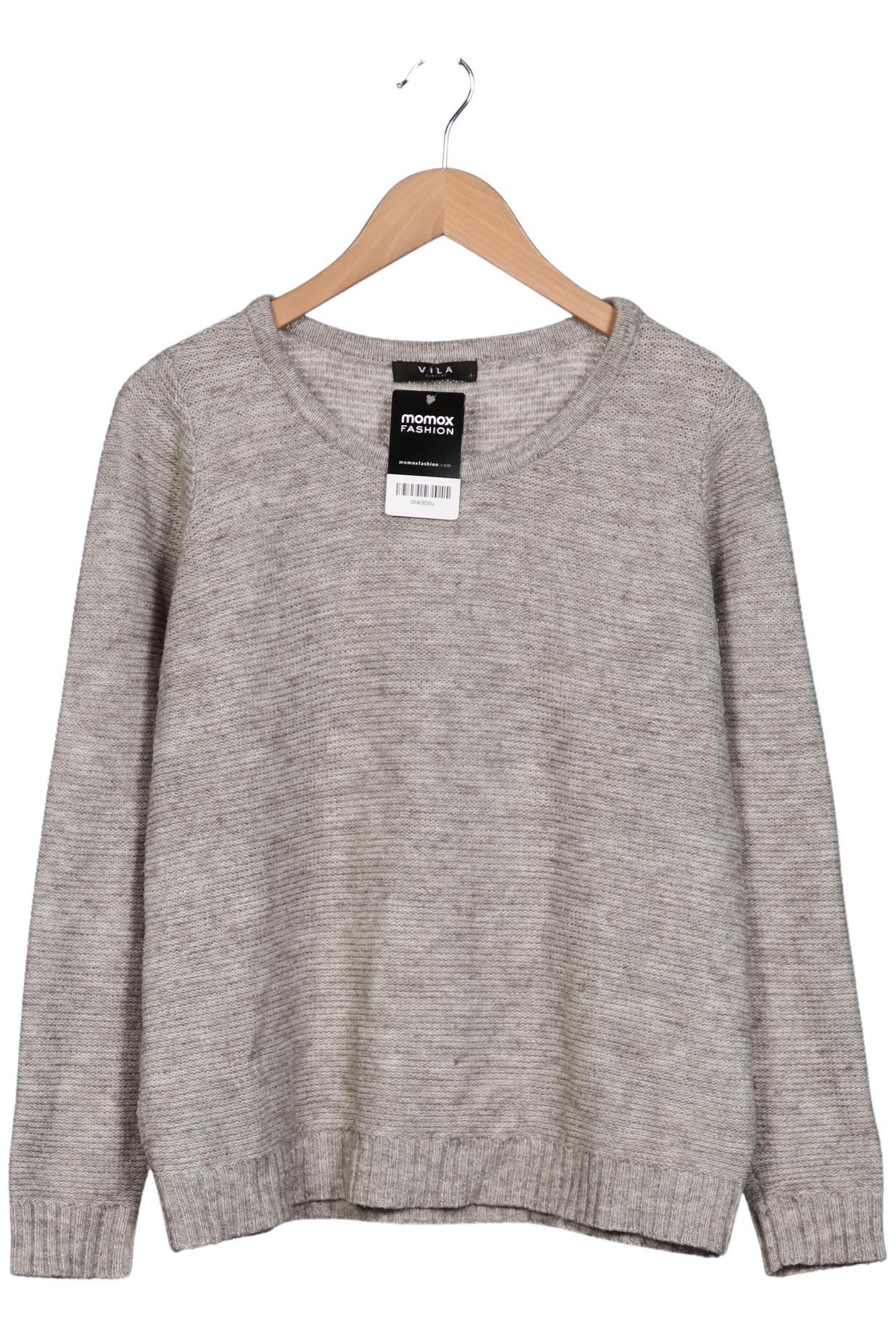

Vila Damen Pullover, grau, Gr. 42
