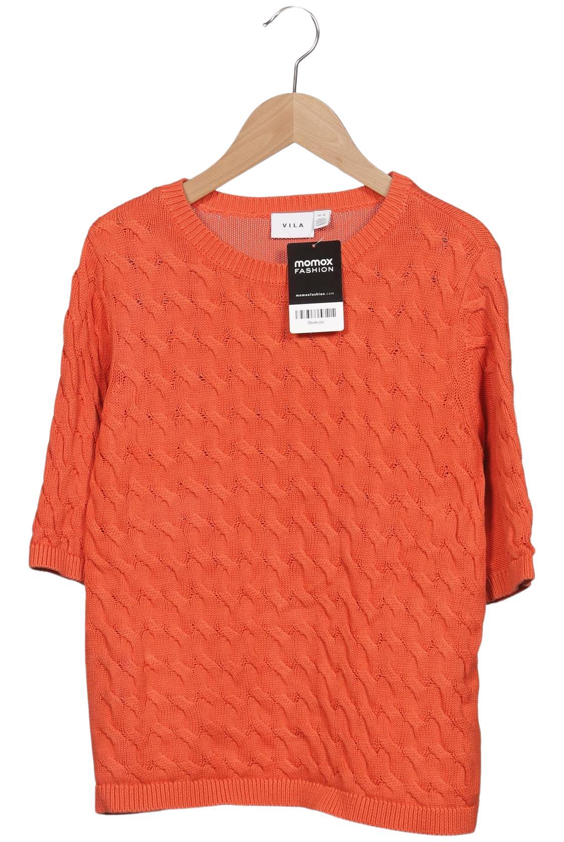 

Vila Damen Pullover, orange, Gr. 38