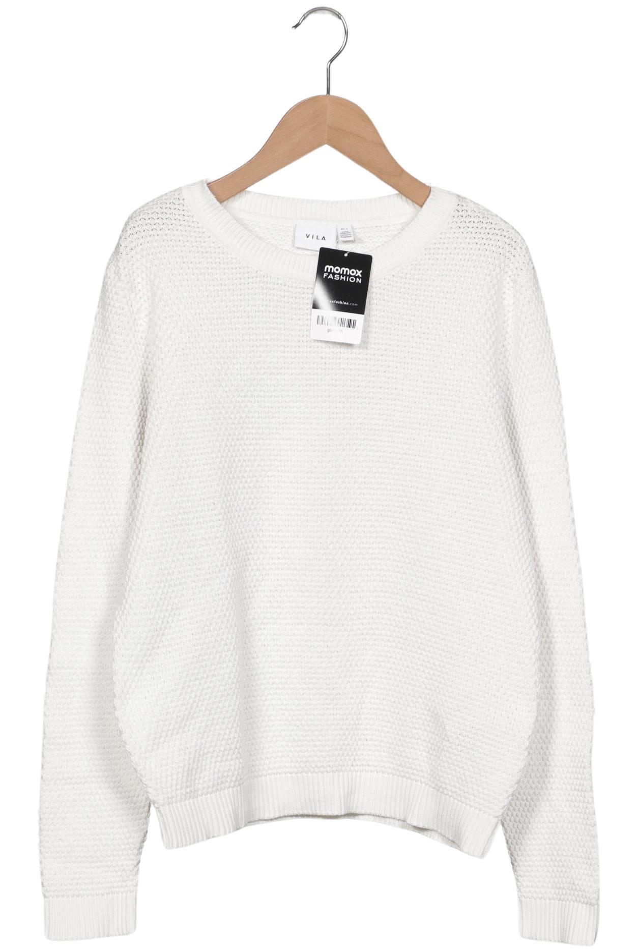

Vila Damen Pullover, weiß, Gr. 42