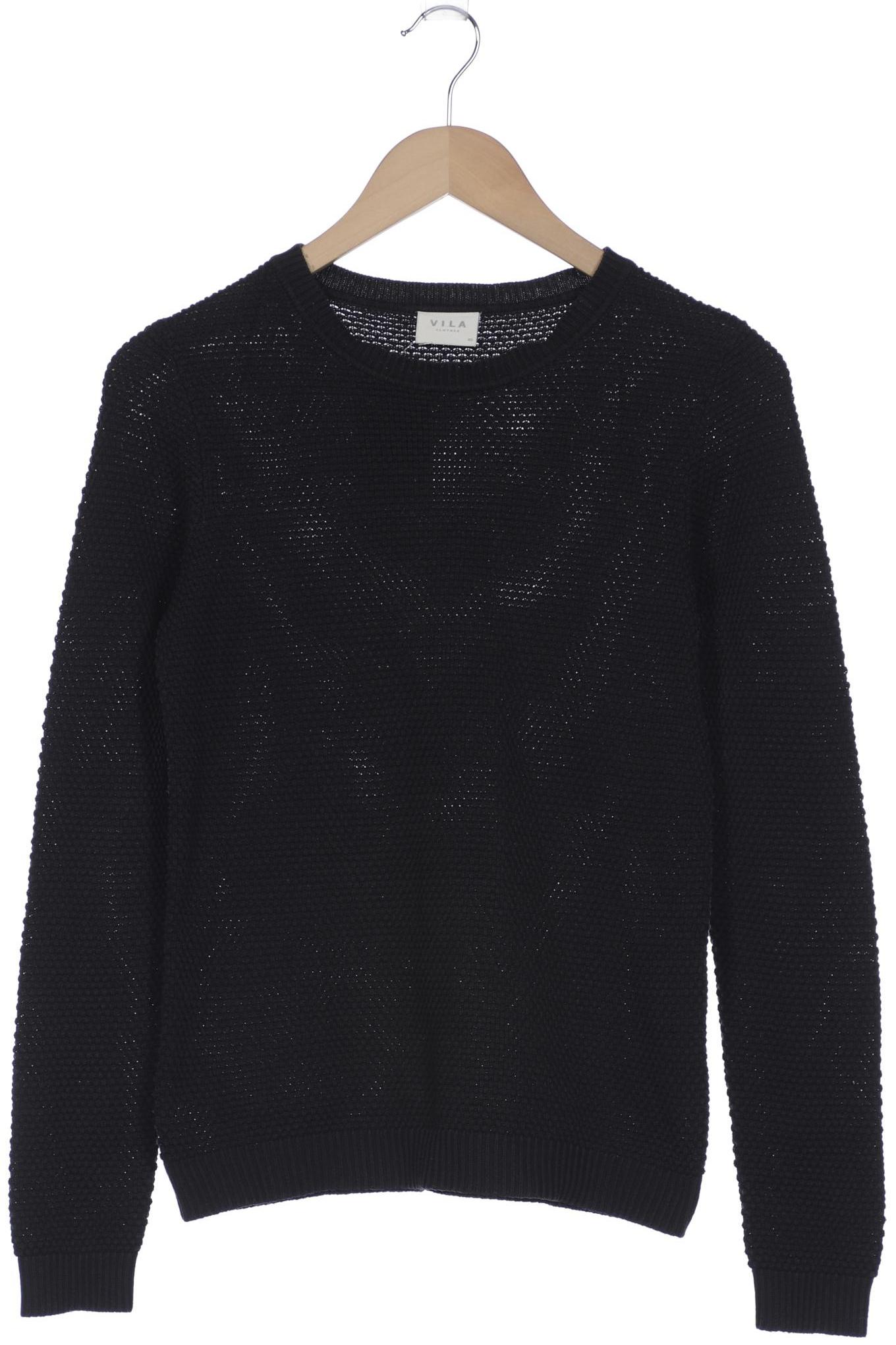 

Vila Damen Pullover, schwarz