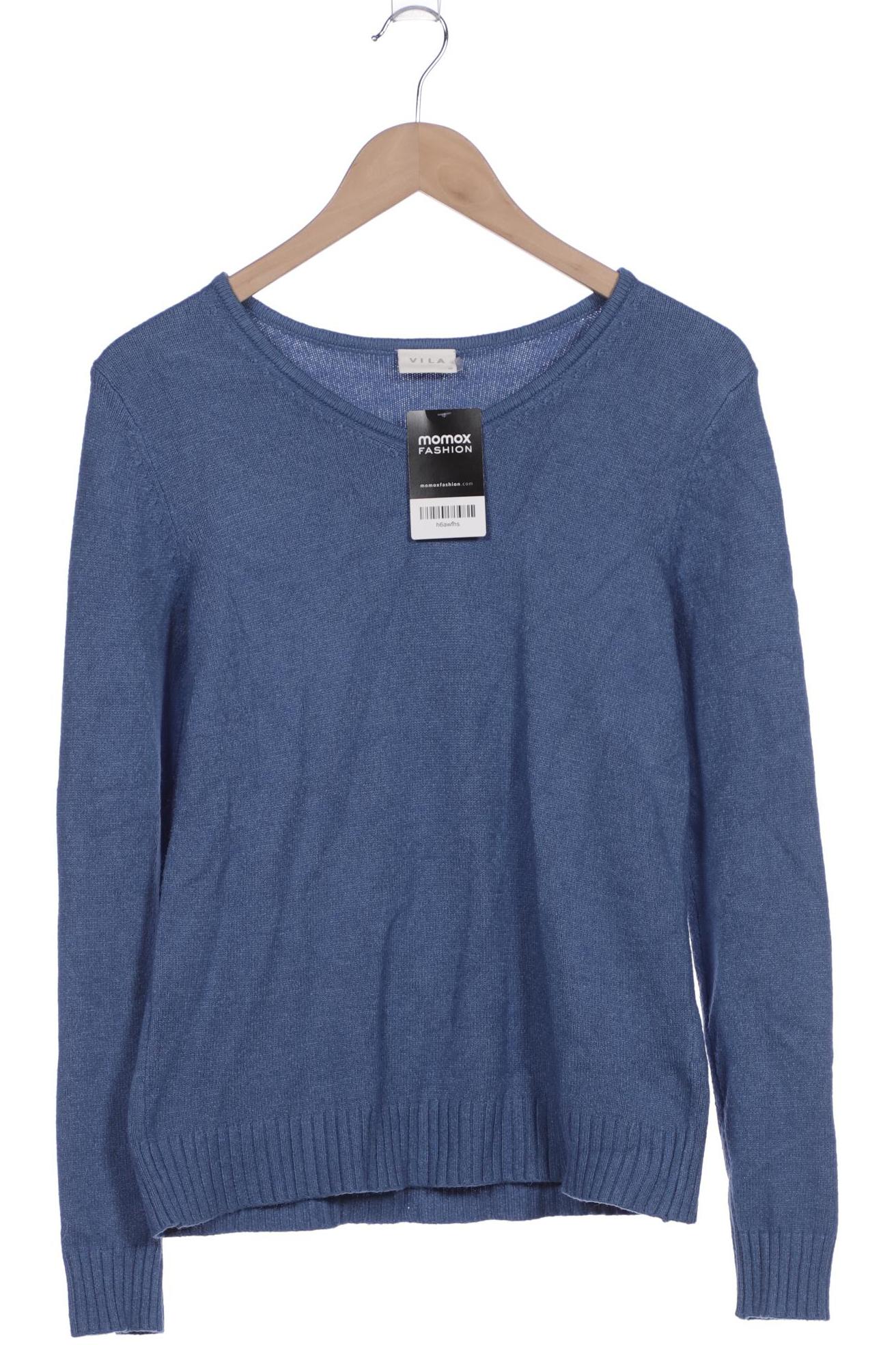 

Vila Damen Pullover, blau, Gr. 34