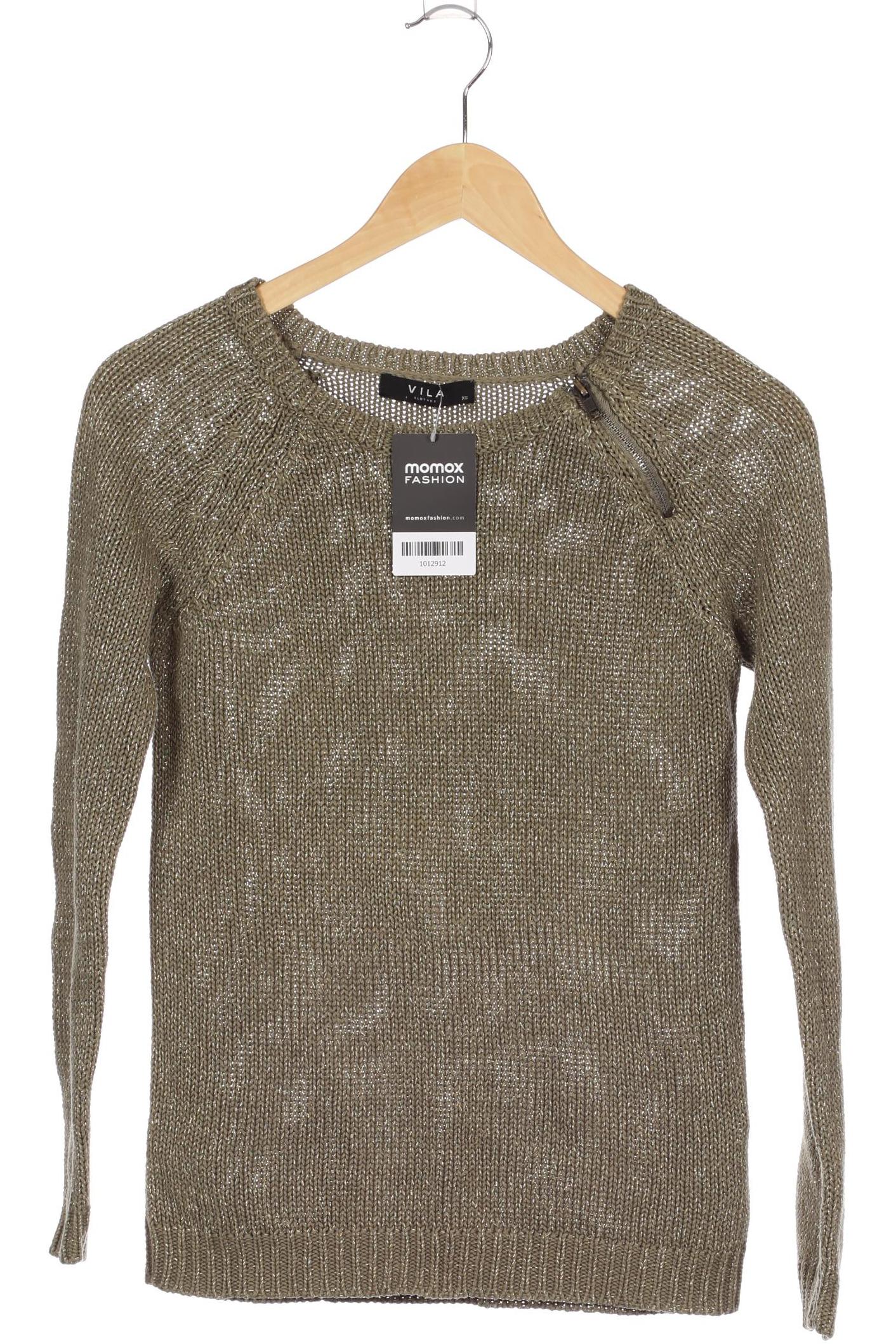 

Vila Damen Pullover, grün, Gr. 34