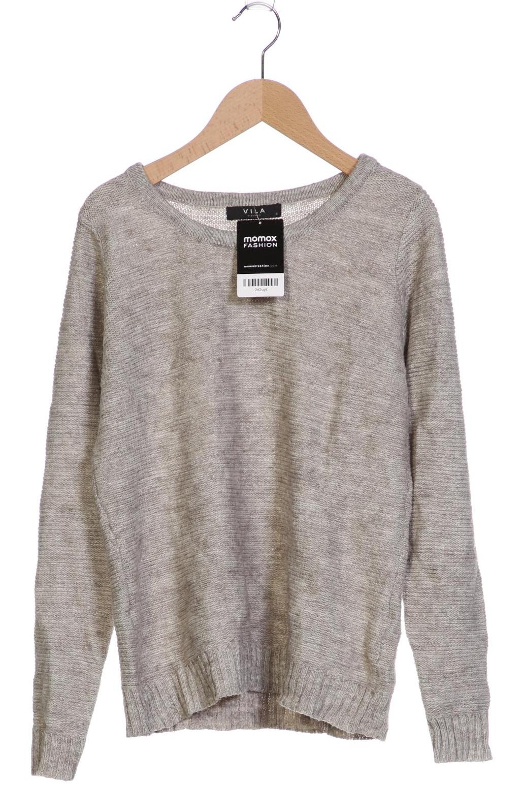 

Vila Damen Pullover, grau, Gr. 36