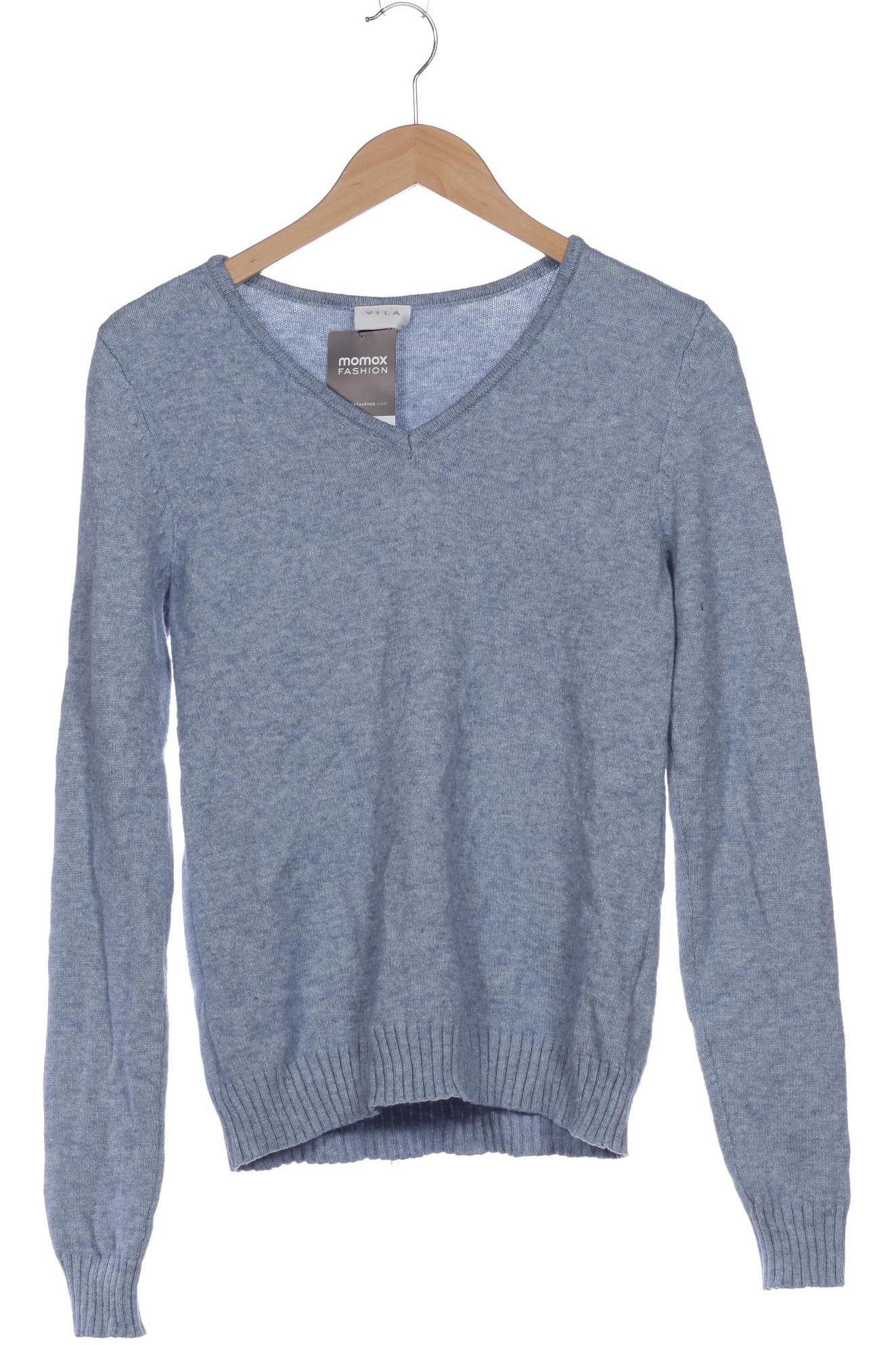 

Vila Damen Pullover, blau, Gr. 34