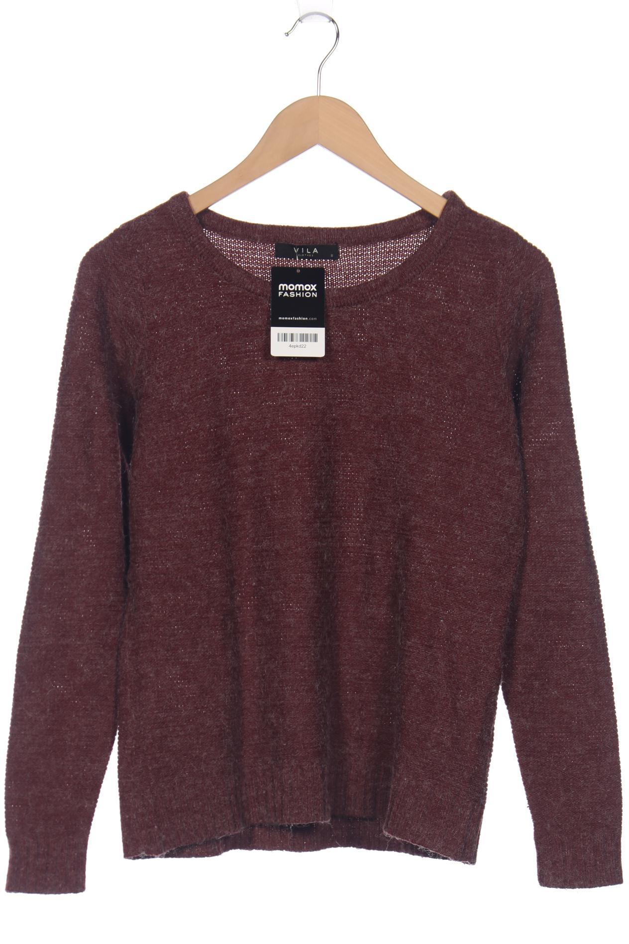 

Vila Damen Pullover, bordeaux