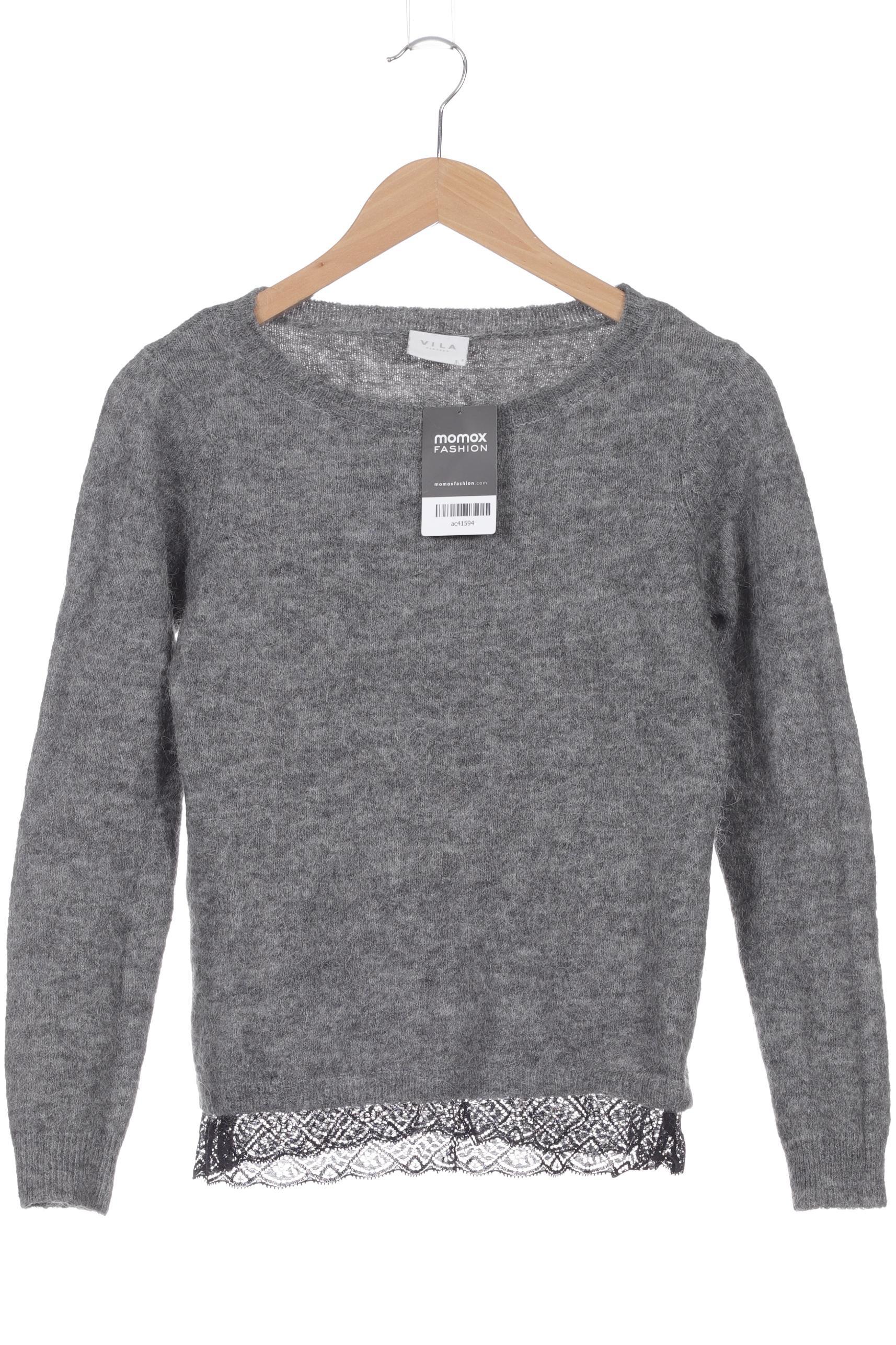 

Vila Damen Pullover, grau, Gr. 36