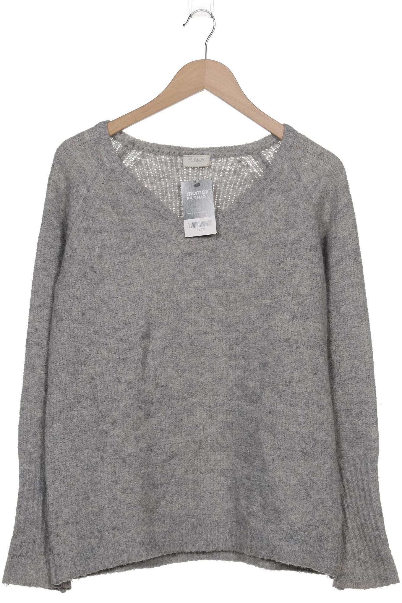 

Vila Damen Pullover, grau, Gr. 36