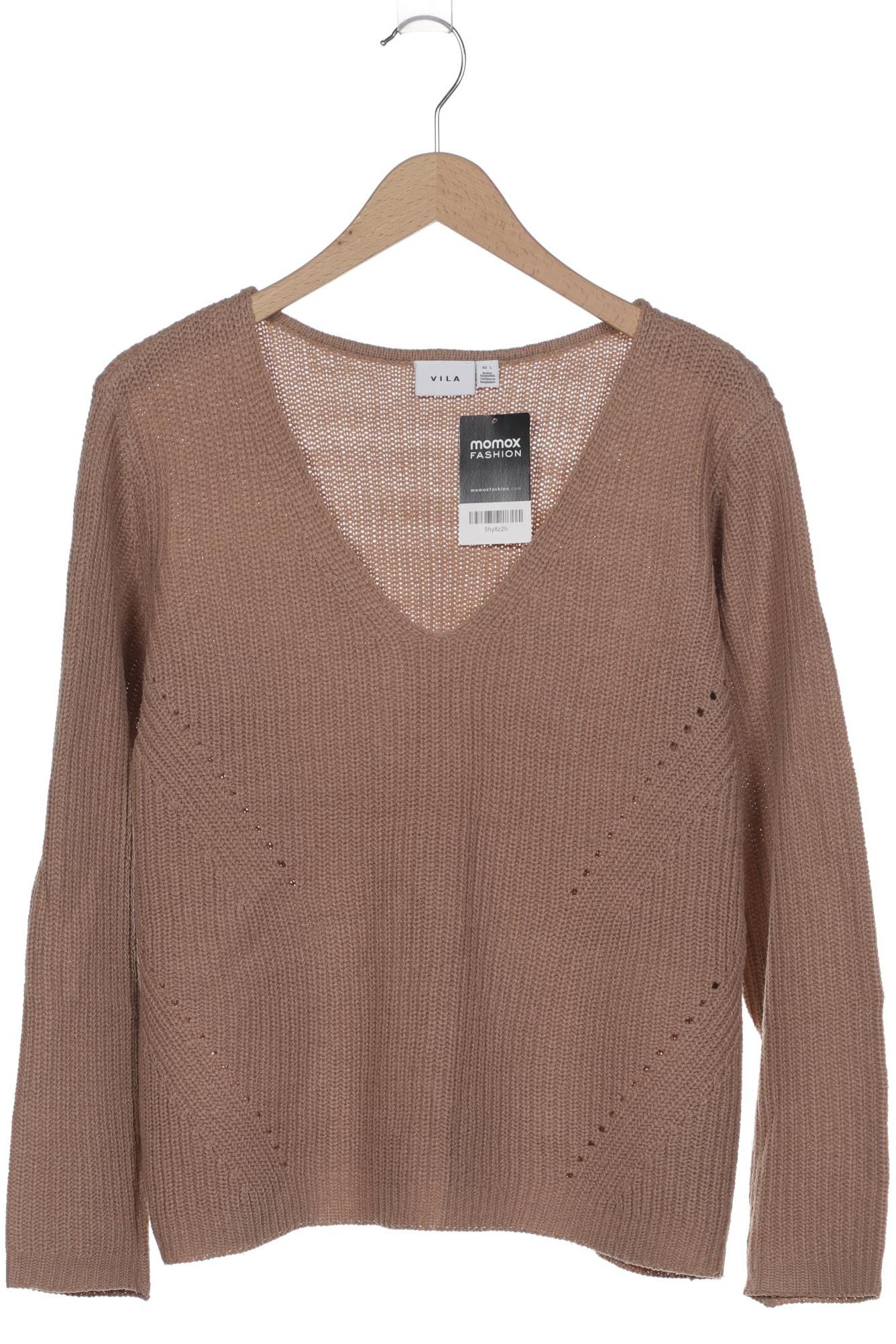 

Vila Damen Pullover, beige, Gr. 42