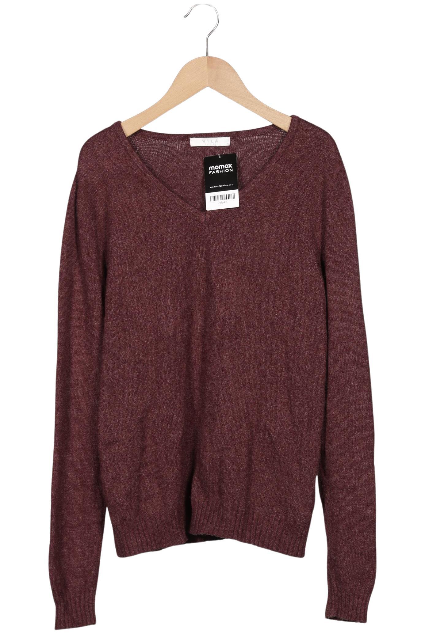 

Vila Damen Pullover, bordeaux, Gr. 36
