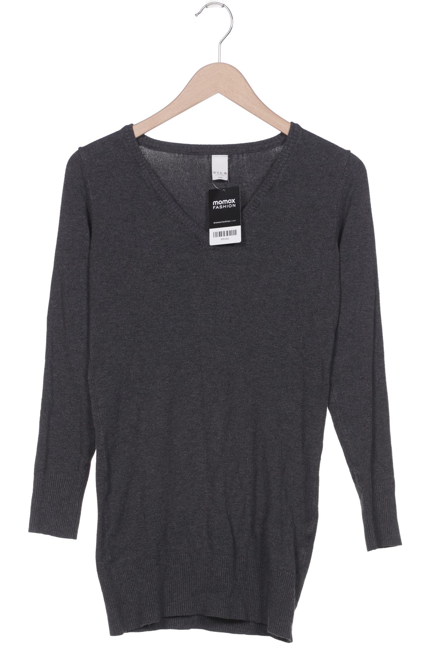 

Vila Damen Pullover, grau, Gr. 36