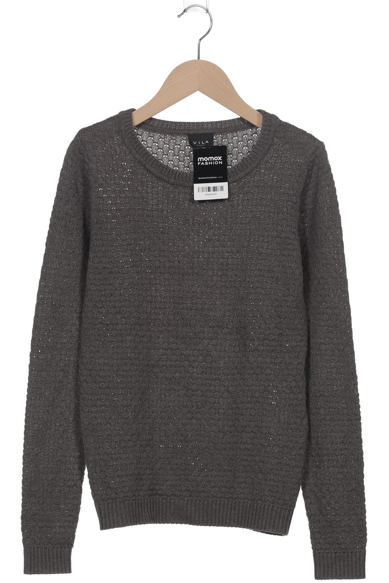 

Vila Damen Pullover, grau, Gr. 36