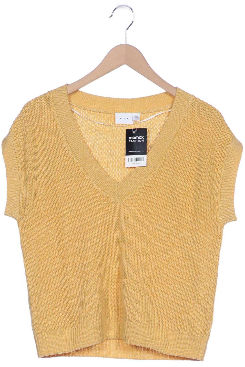 

Vila Damen Pullover, gelb, Gr. 36