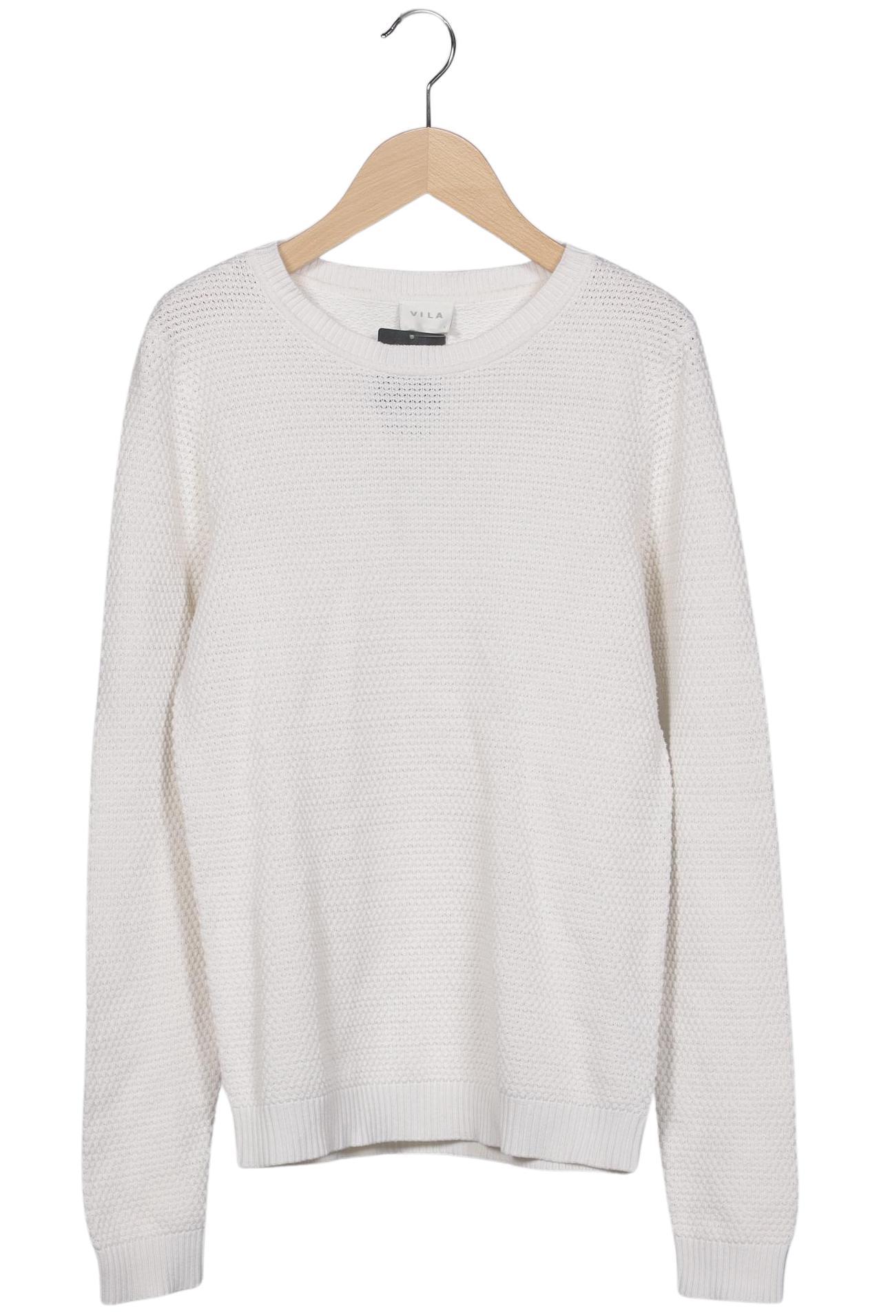 

Vila Damen Pullover, weiß, Gr. 36