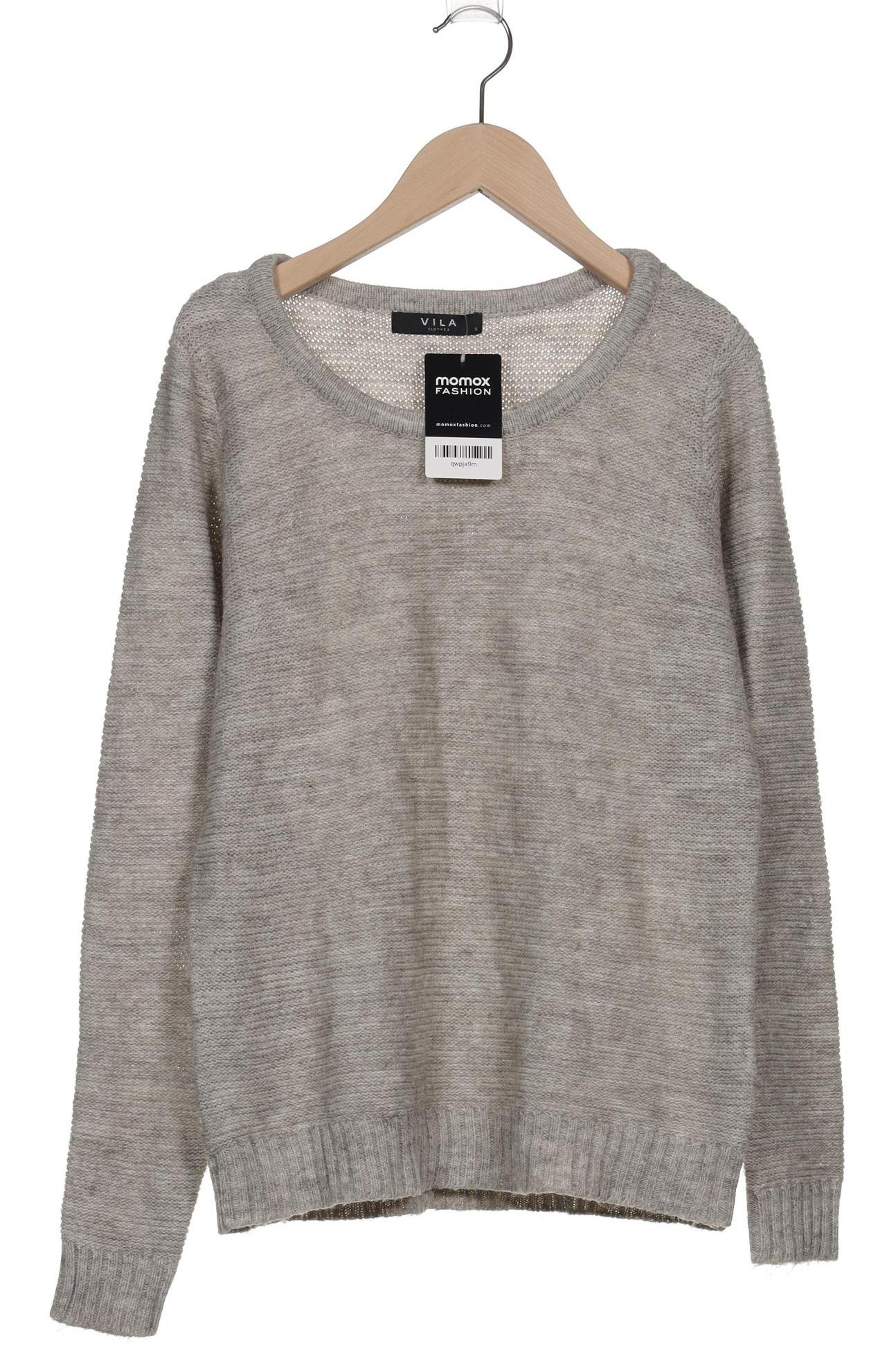 

Vila Damen Pullover, grau, Gr. 36