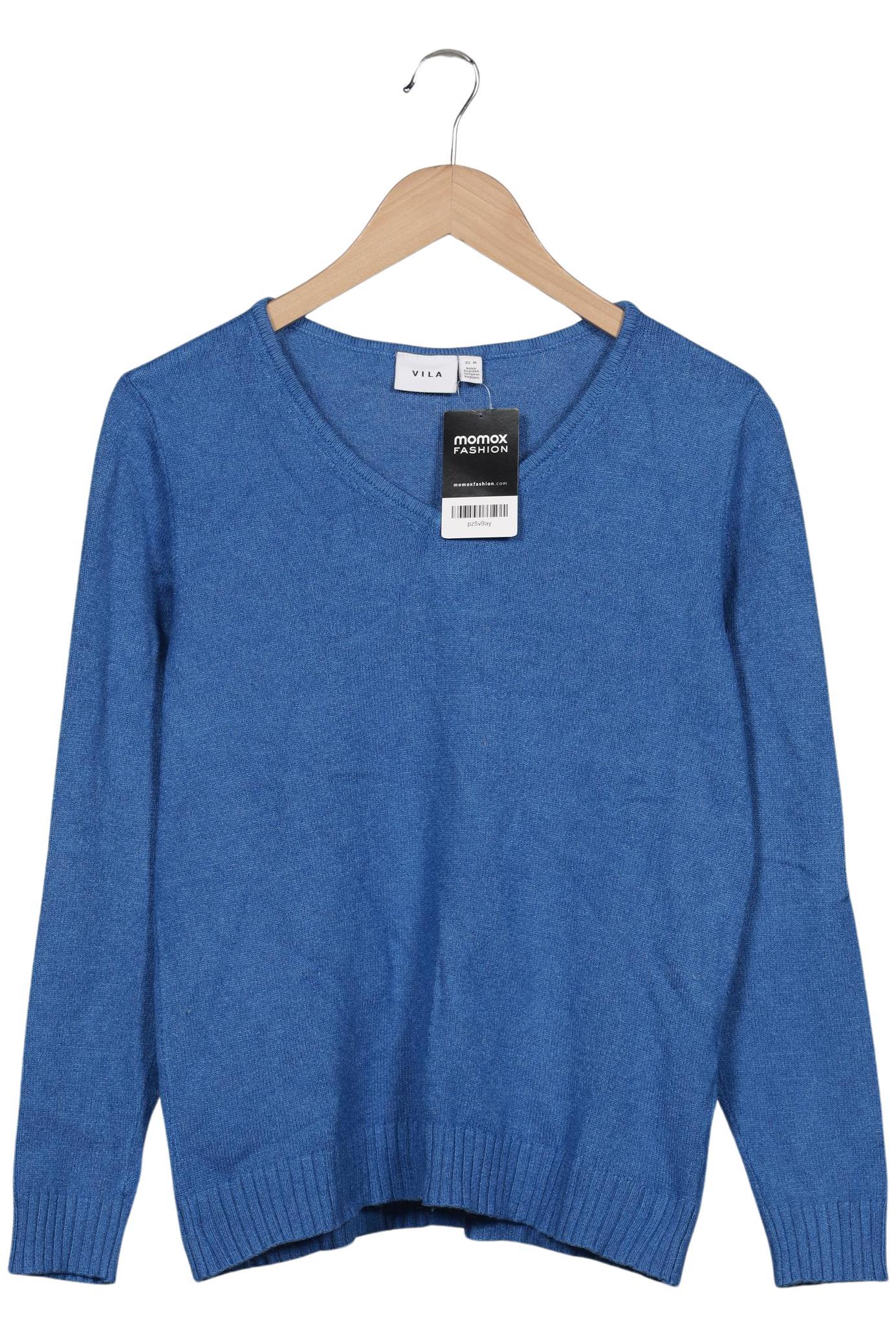

Vila Damen Pullover, blau, Gr. 38