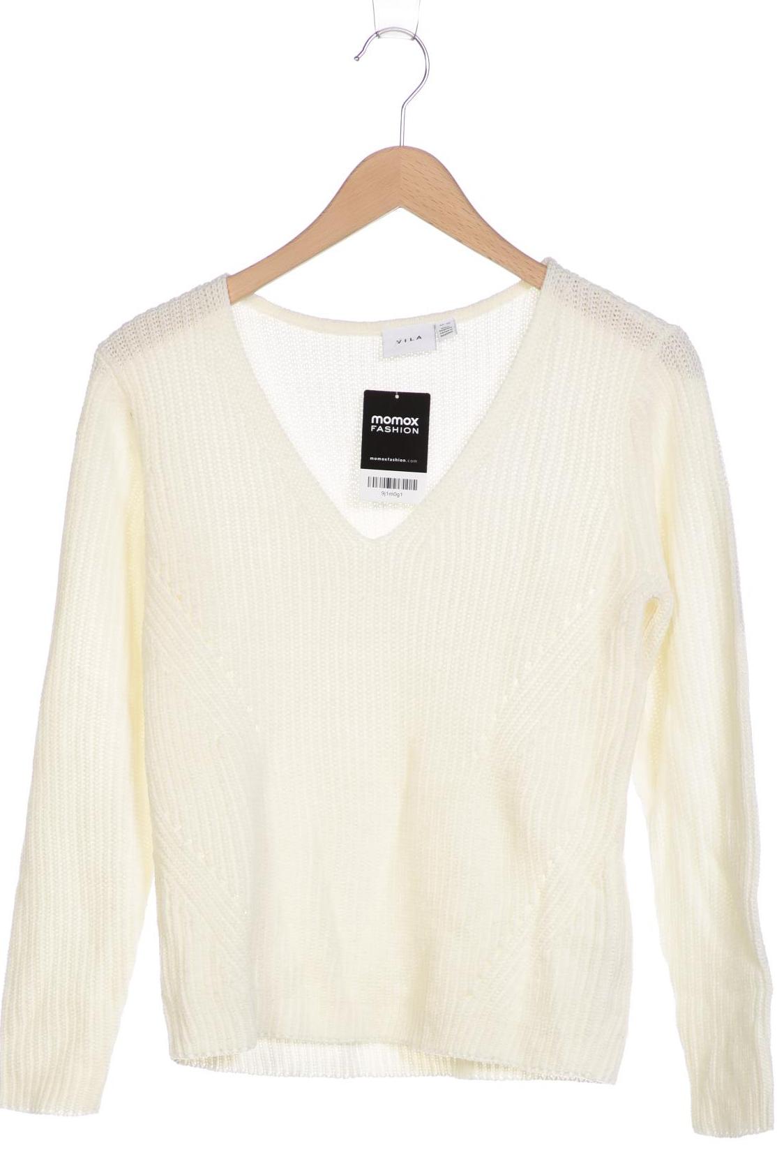 

Vila Damen Pullover, weiß, Gr. 34