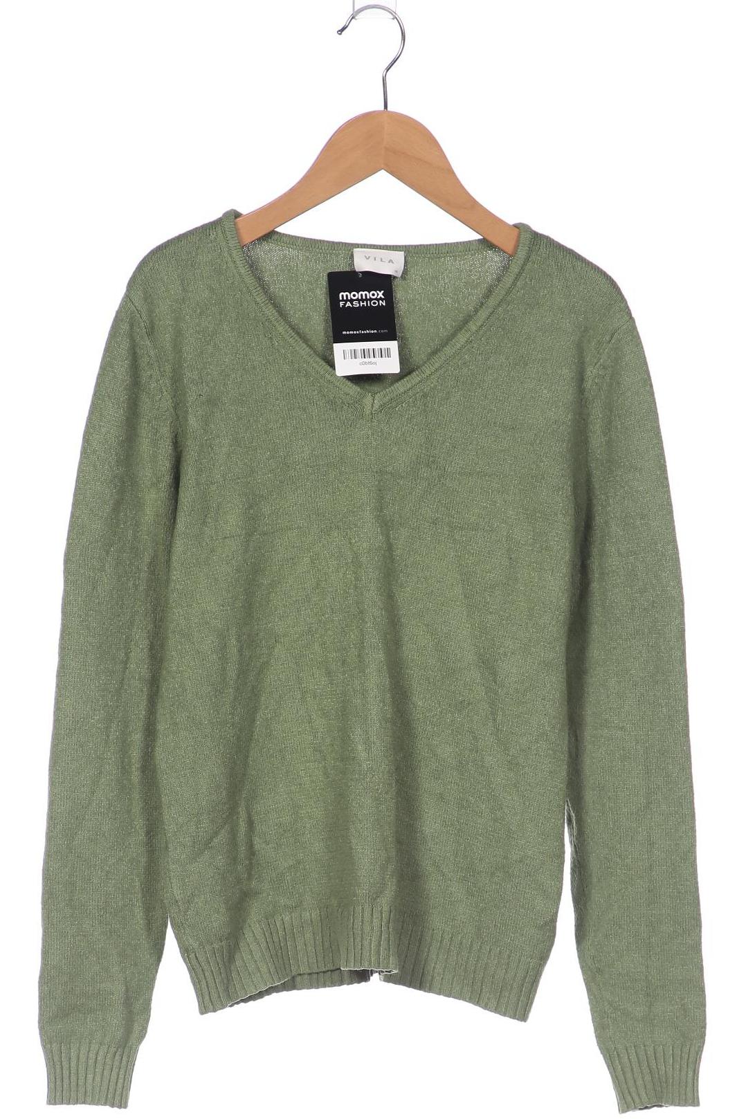 

Vila Damen Pullover, grün, Gr. 38