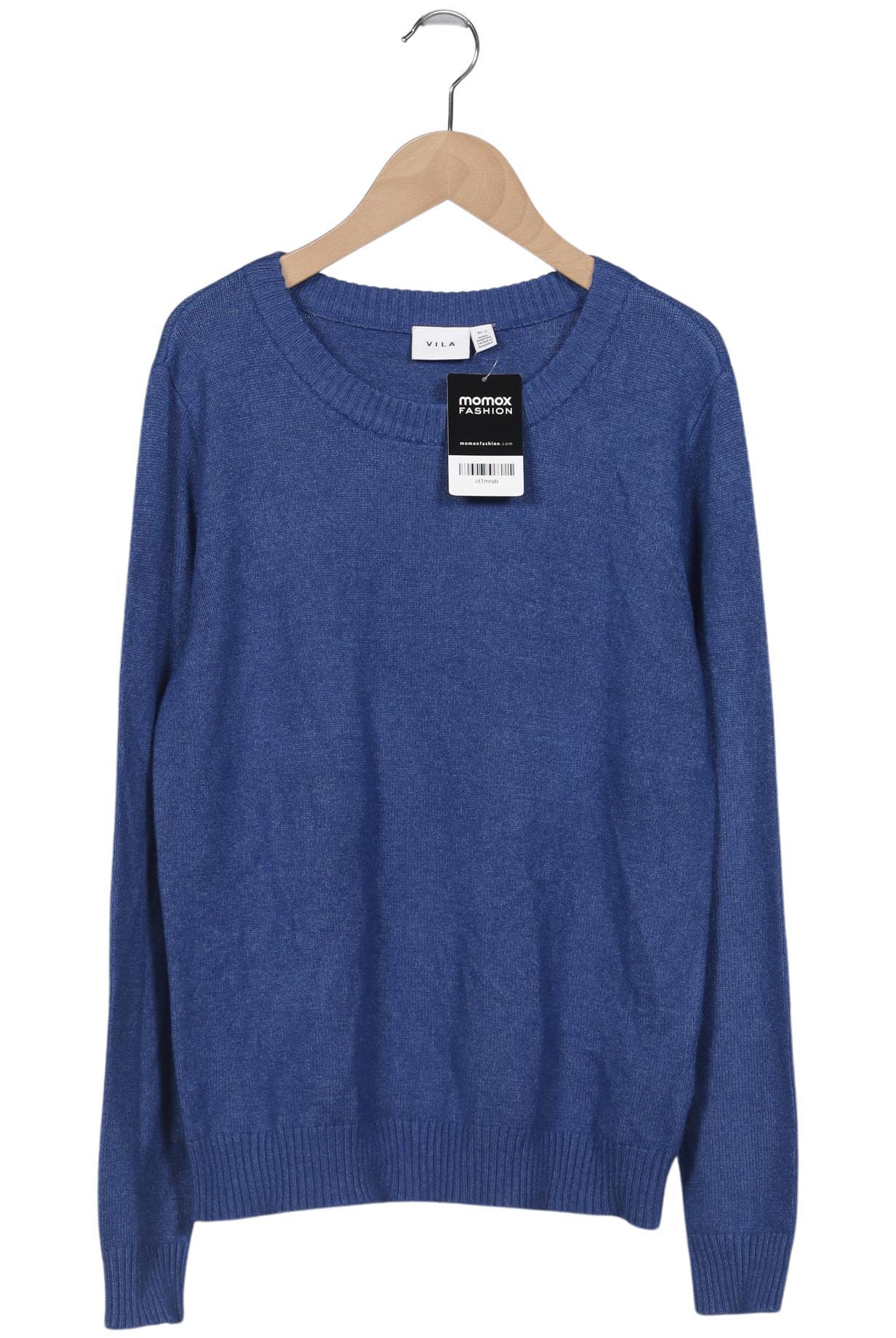 

Vila Damen Pullover, blau, Gr. 36