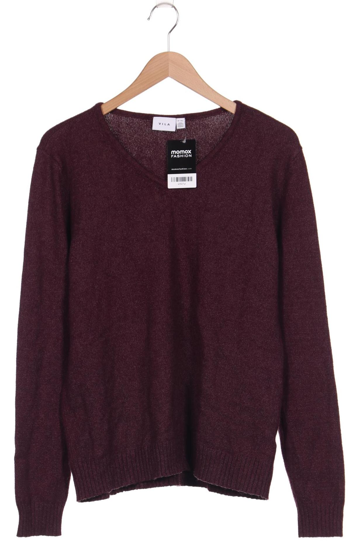 

Vila Damen Pullover, bordeaux