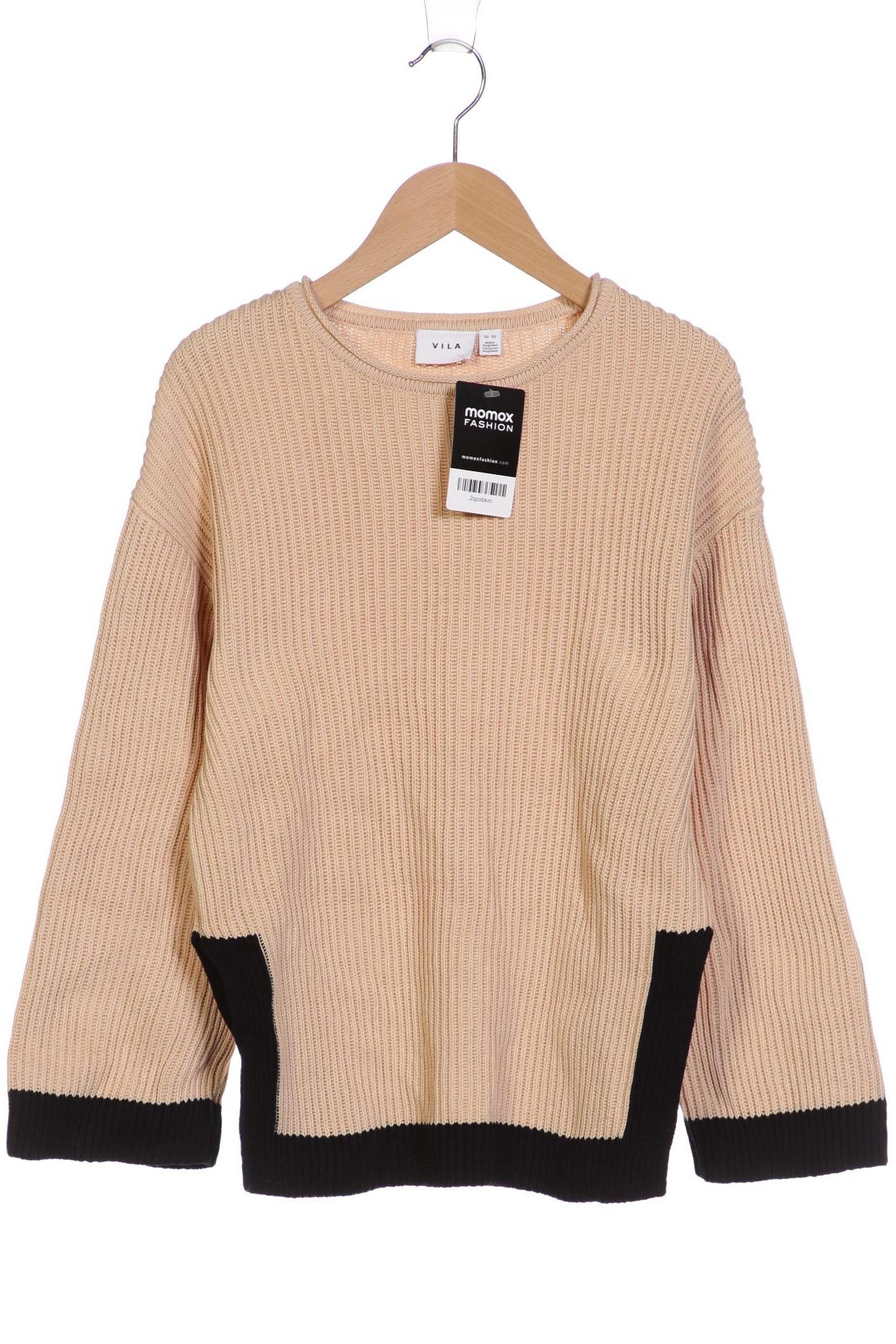 

Vila Damen Pullover, beige, Gr. 34