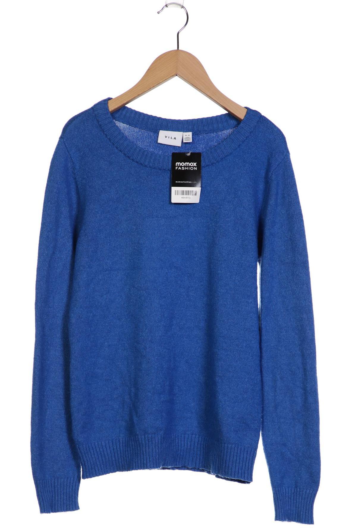

Vila Damen Pullover, blau, Gr. 34