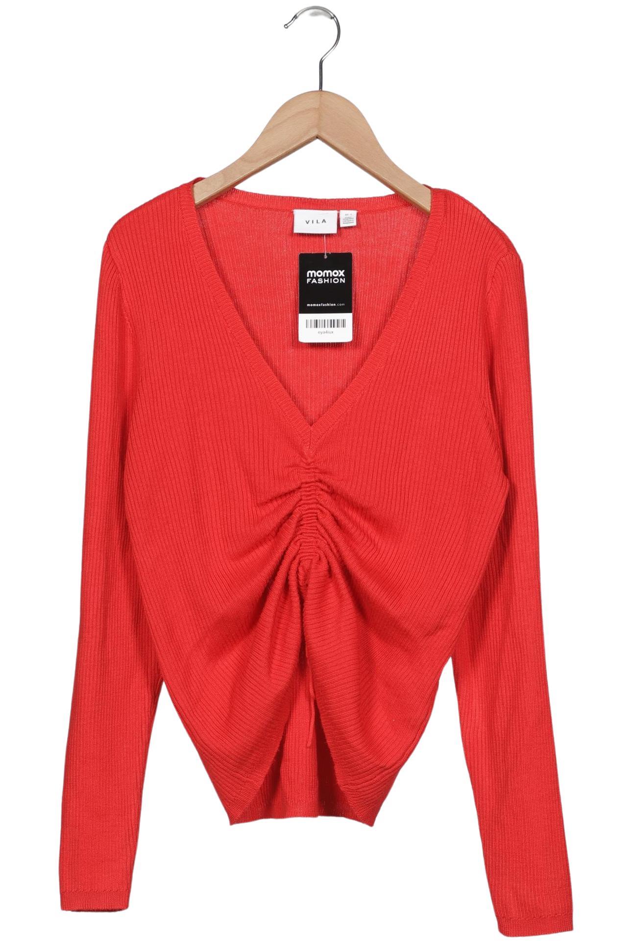 

Vila Damen Pullover, rot, Gr. 42