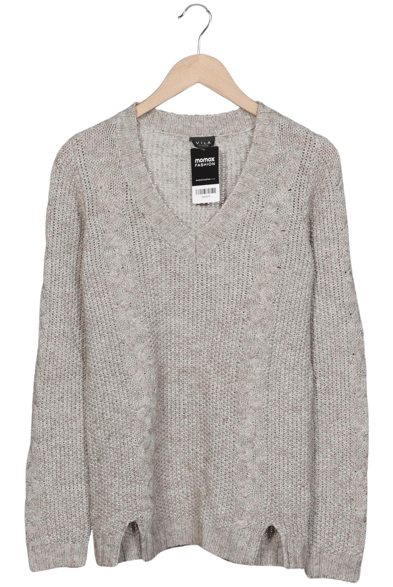 

Vila Damen Pullover, grau, Gr. 36