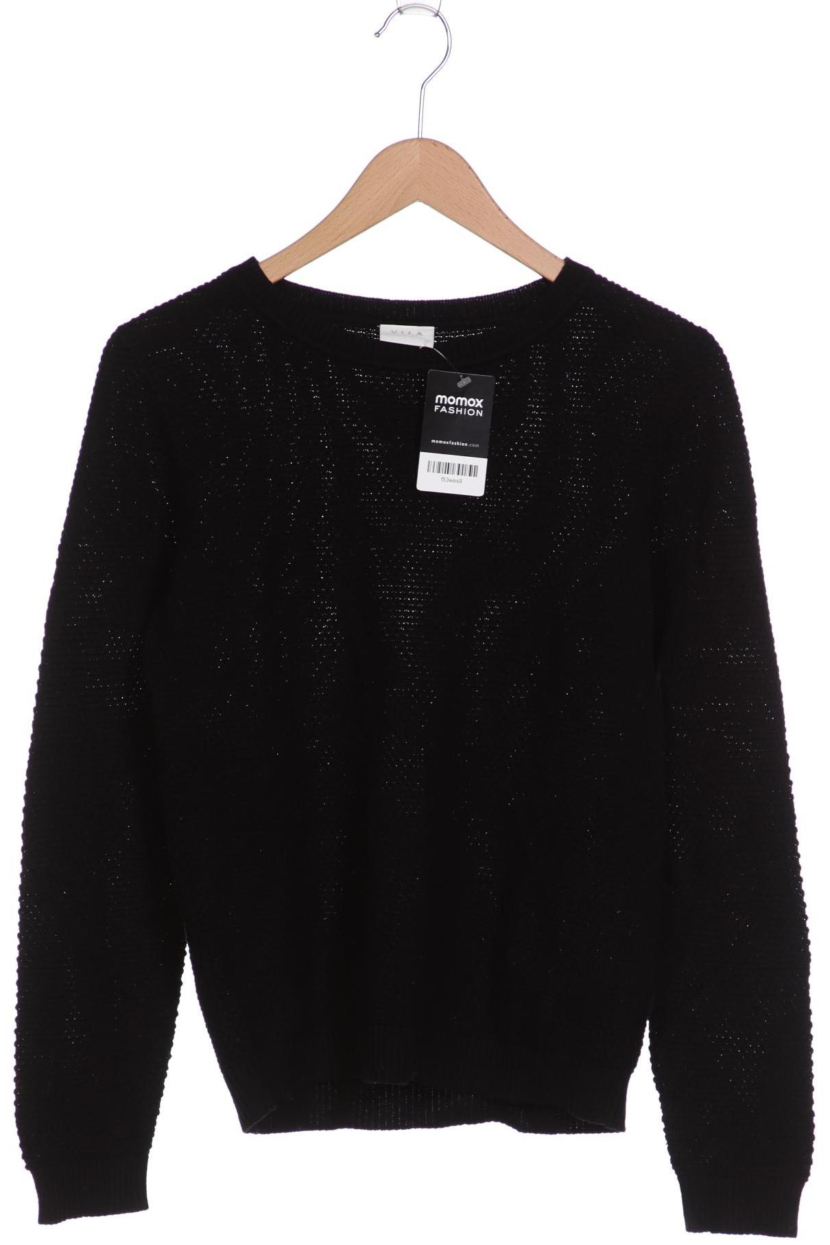 

Vila Damen Pullover, schwarz