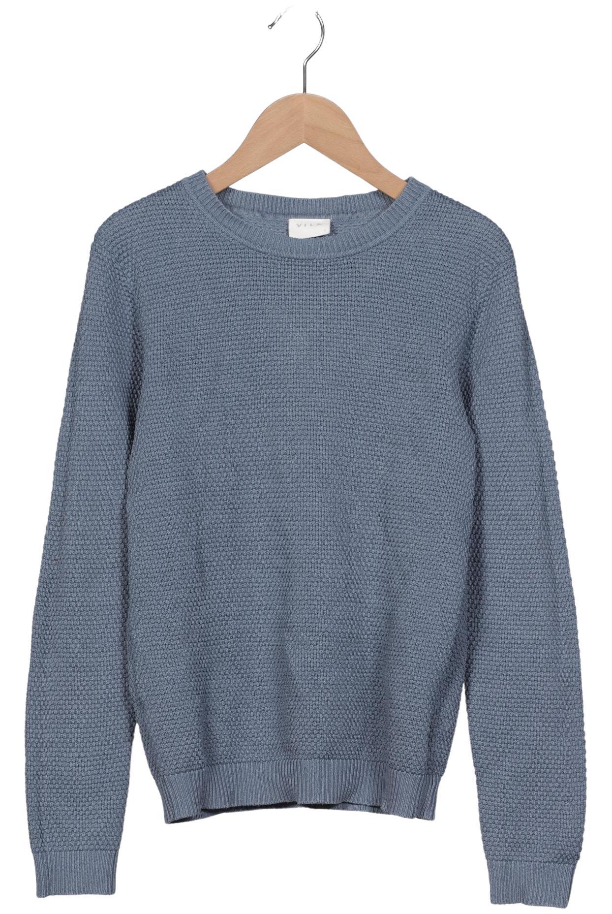 

Vila Damen Pullover, blau, Gr. 36
