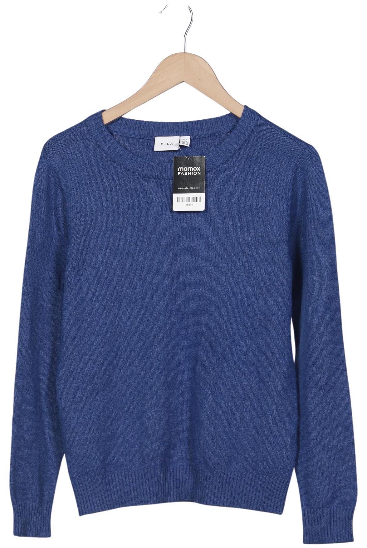 

Vila Damen Pullover, blau, Gr. 36
